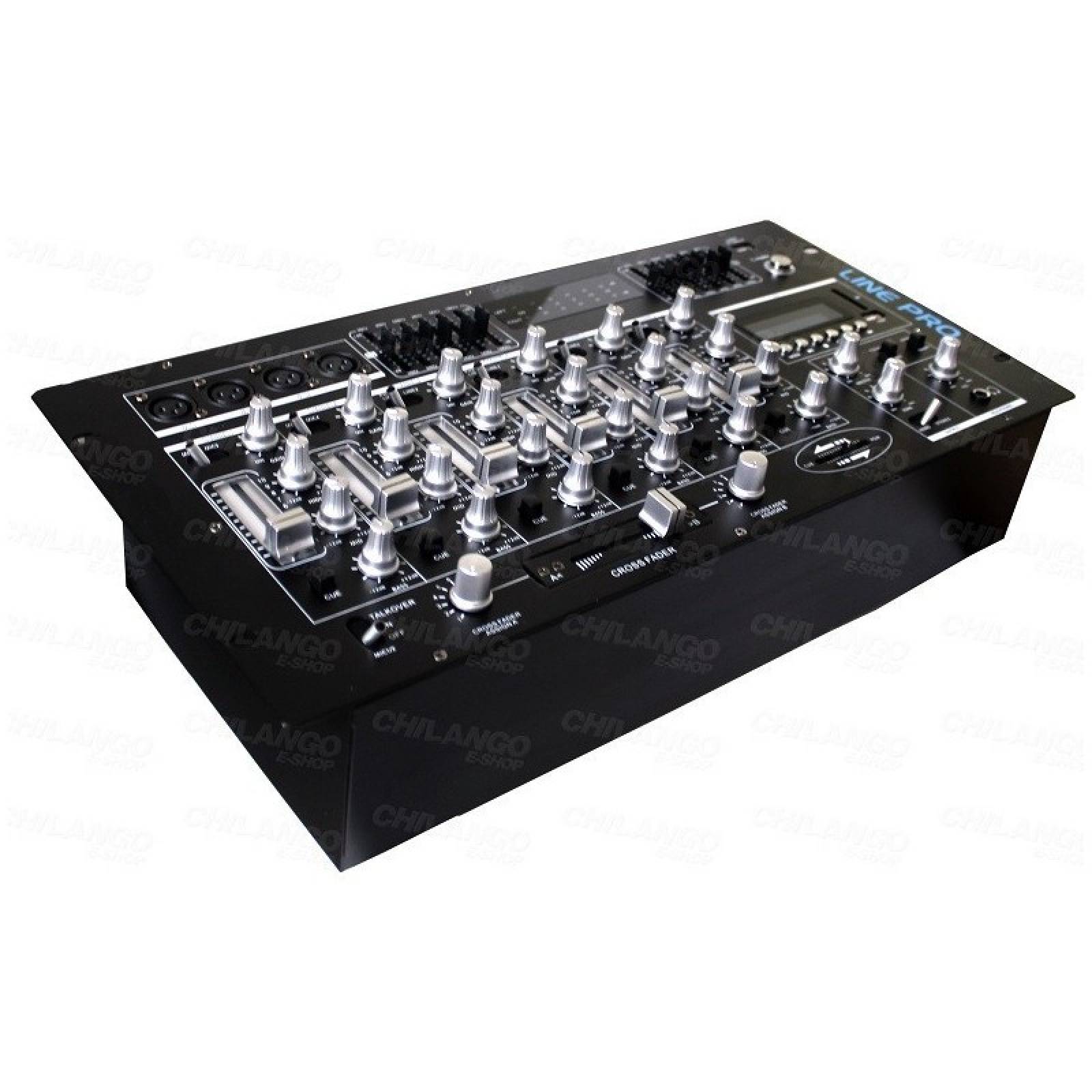 Mixer Mezcladora DJ Pro 6Ch Montable En Rack 