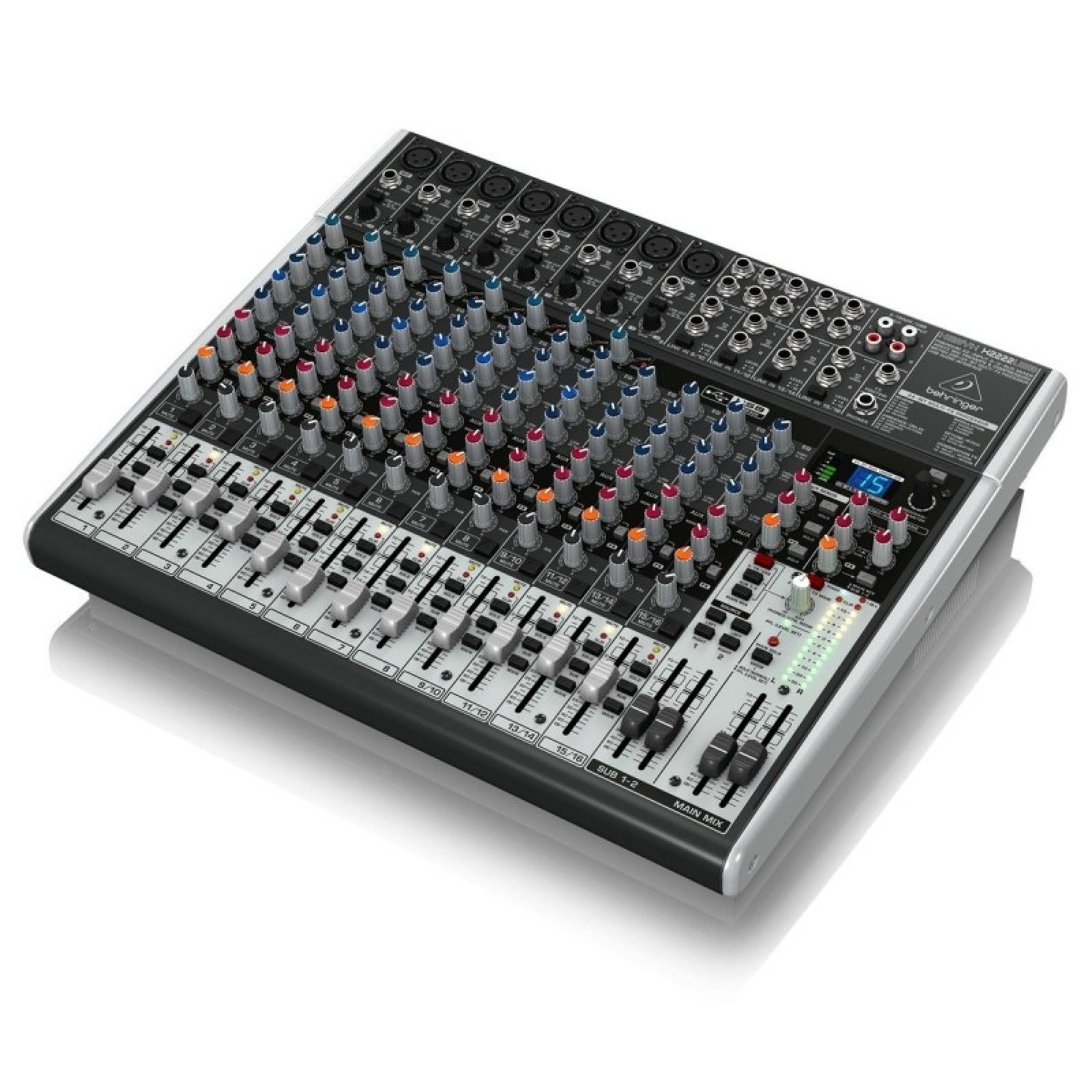 Mezcladora Behringer Xenyx X2222usb Interfaz Usb 
