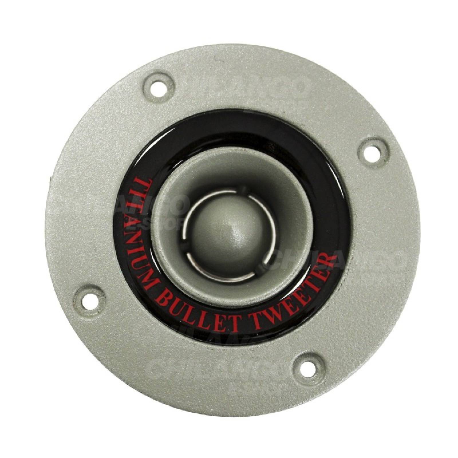 Super Bullet Tweeter Bala Titanium Profesional 400w GRIS 