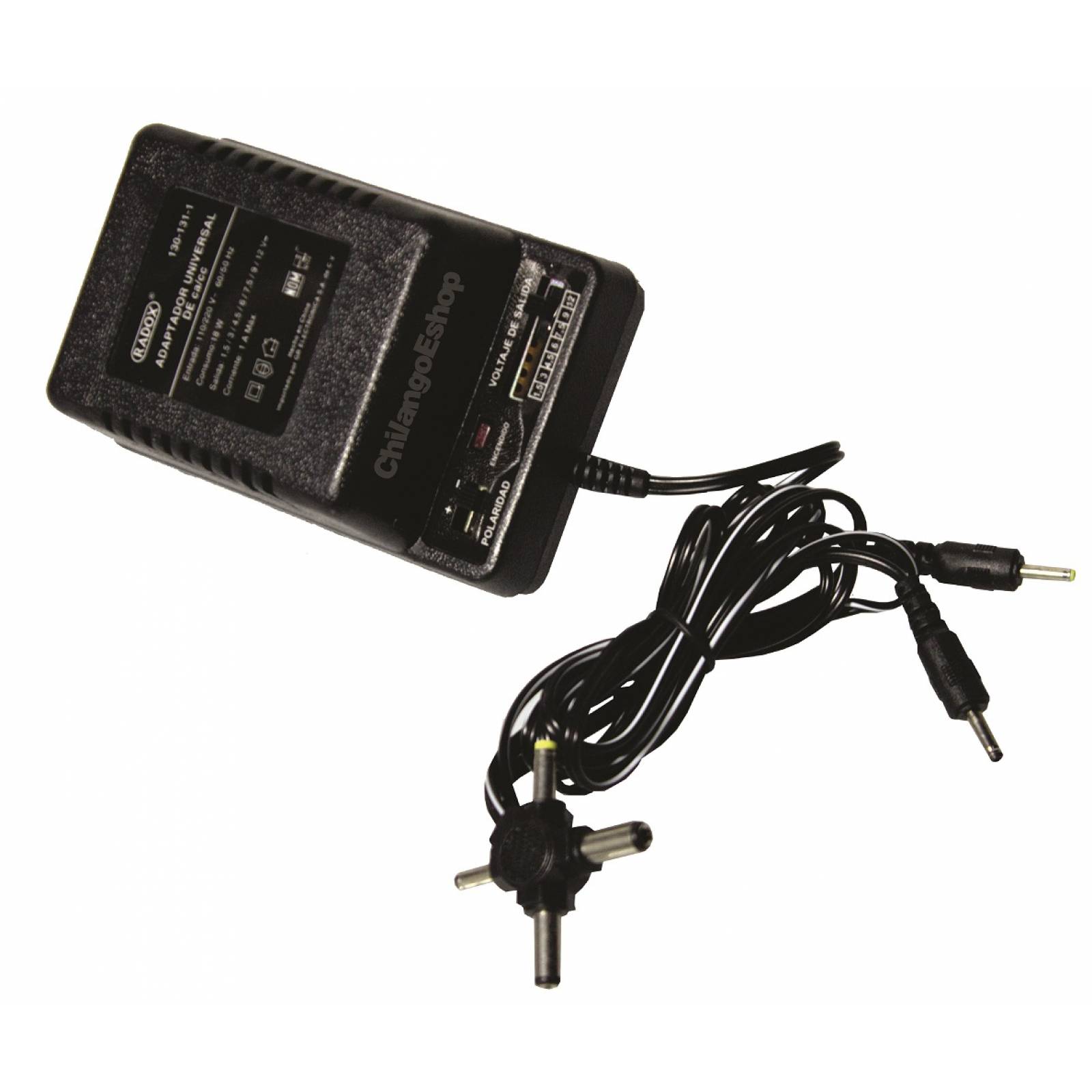 Fuente Alimentacion Eliminador 120v 15 3 45 6 75 9 12v 1A