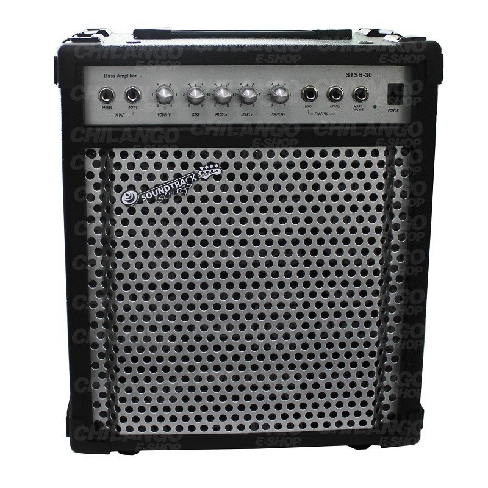 AMPLIFICADOR PARA BAJO ELECTRICO 30w DE LUJO SOUNDTRACK