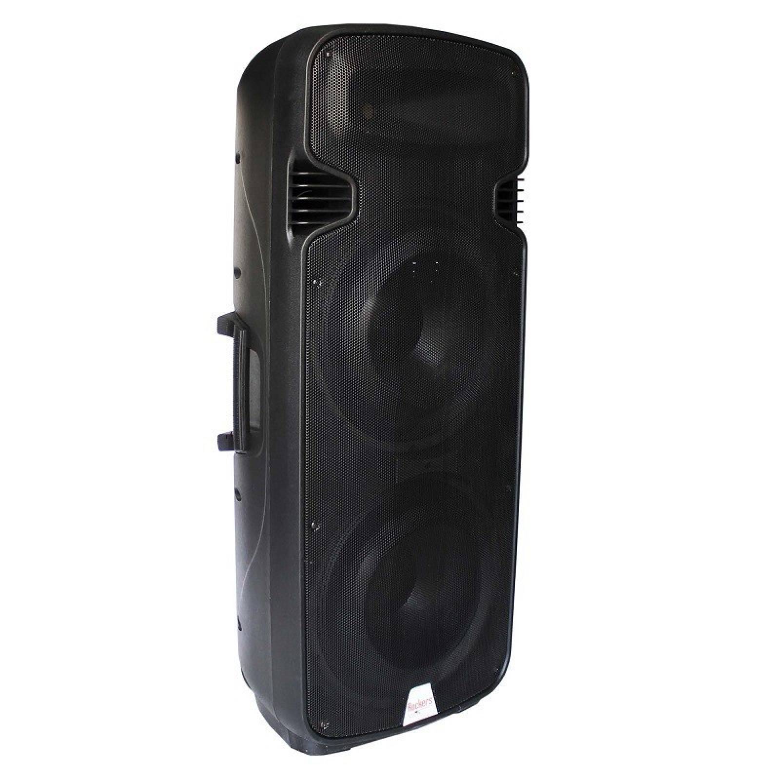 Bafle BIAMPLIFICADO CONCERT DOBLE 15 Bluetooth Usb SD FM AUX