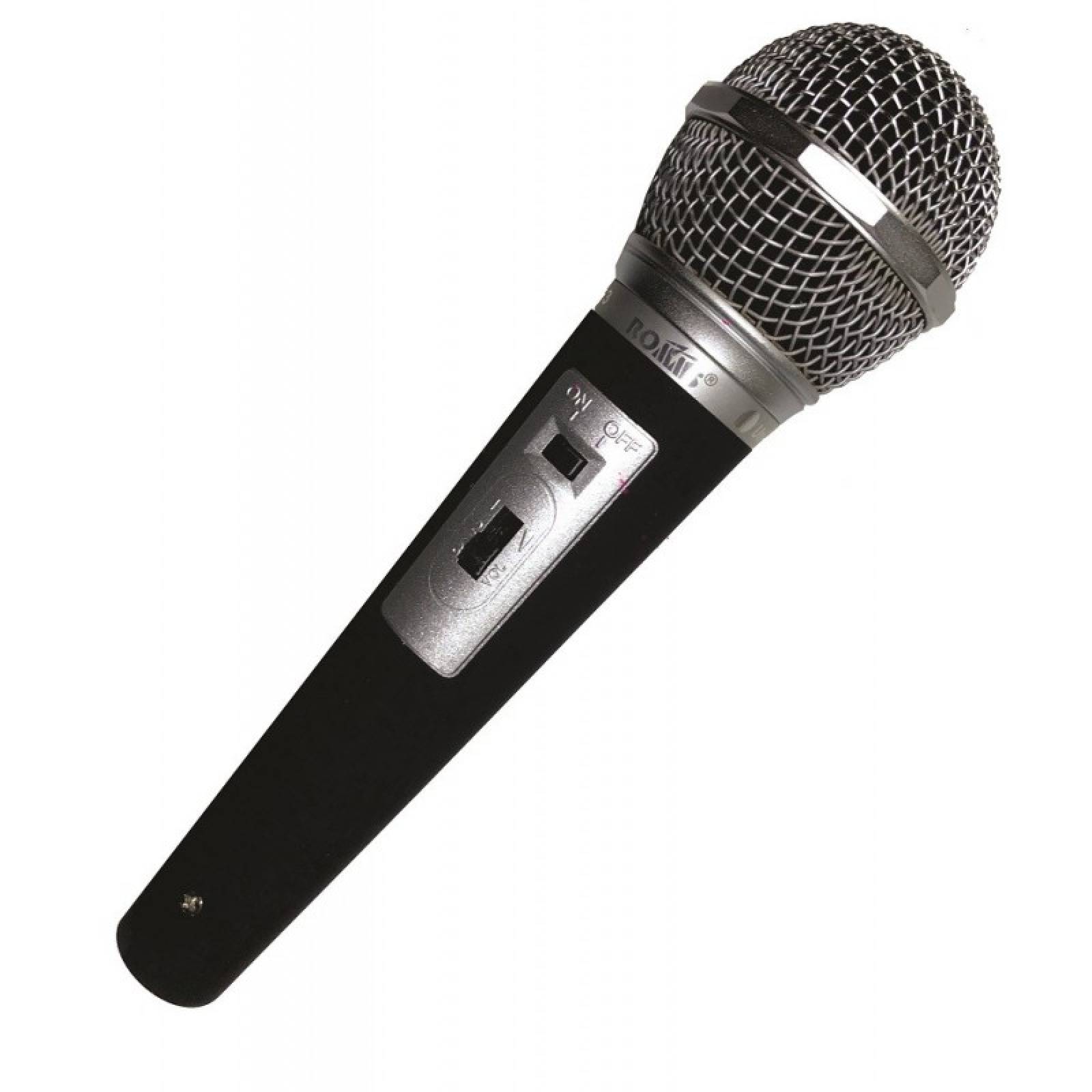 Microfono Uni Direccional Con Control De Volumen MC-213 