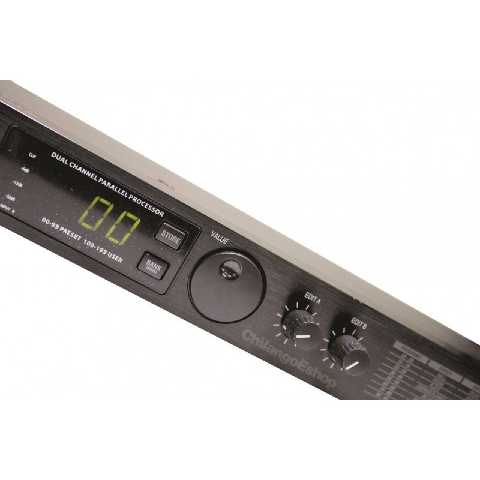 PROCESADOR DE EFECTOS PARA VOCES Y AUDIO PROFESIONAL 