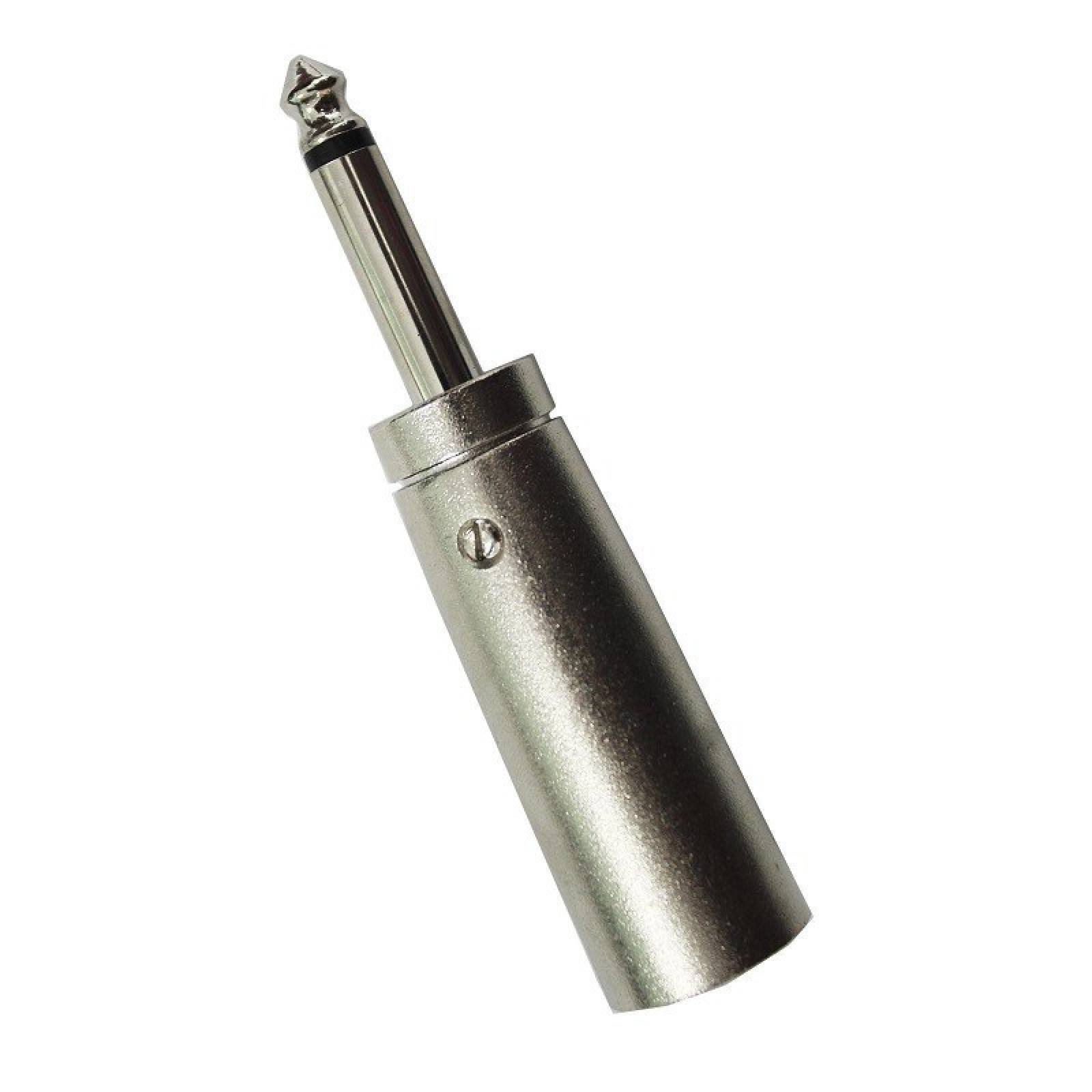 Adaptador de Plug Cannon a Plug 63 mm Monoaural 