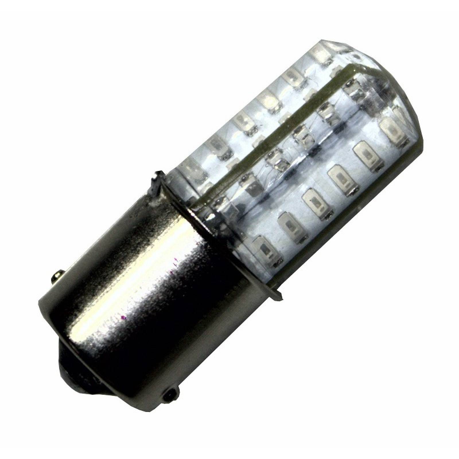 FOCO DE 1 POLO PATAS PAREJAS 48 SILICON LEDS AZUL 