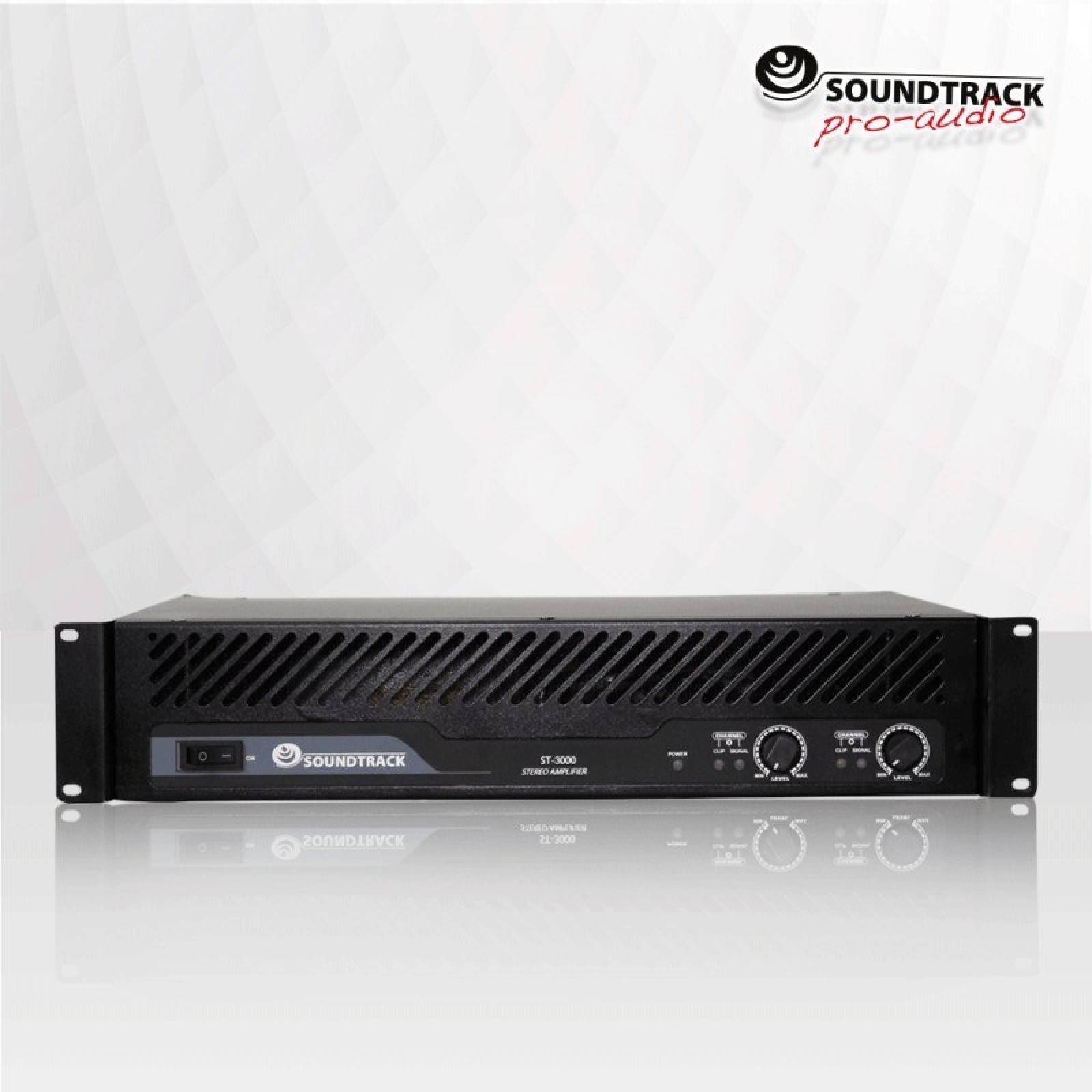 Amplificador St 3000 Soundtrack Profesional 600W RMS 