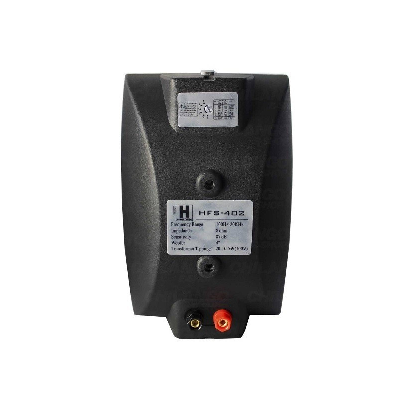 JUEGO BAFLES PROFESIONAL 2 VIAS CON TRANSFORMADOR INTERPERIE