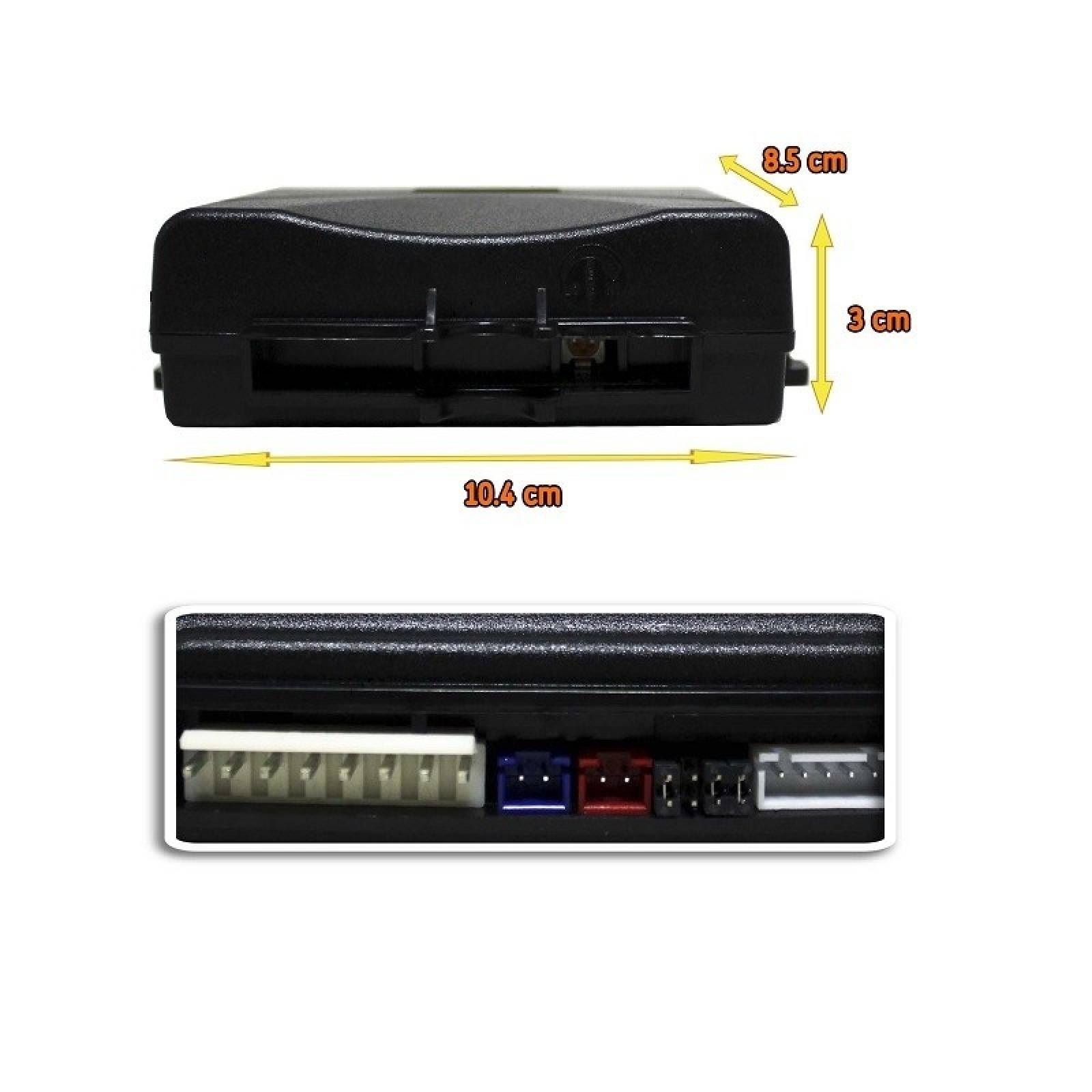 Auto Alarma SPIDER SR-2600 4 Botones Anti-asalto Sensor