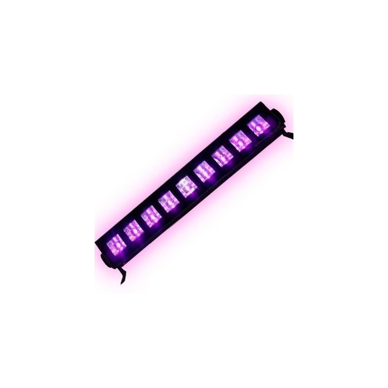 UVBAR Barra de luz negra, 18 leds de 5w 