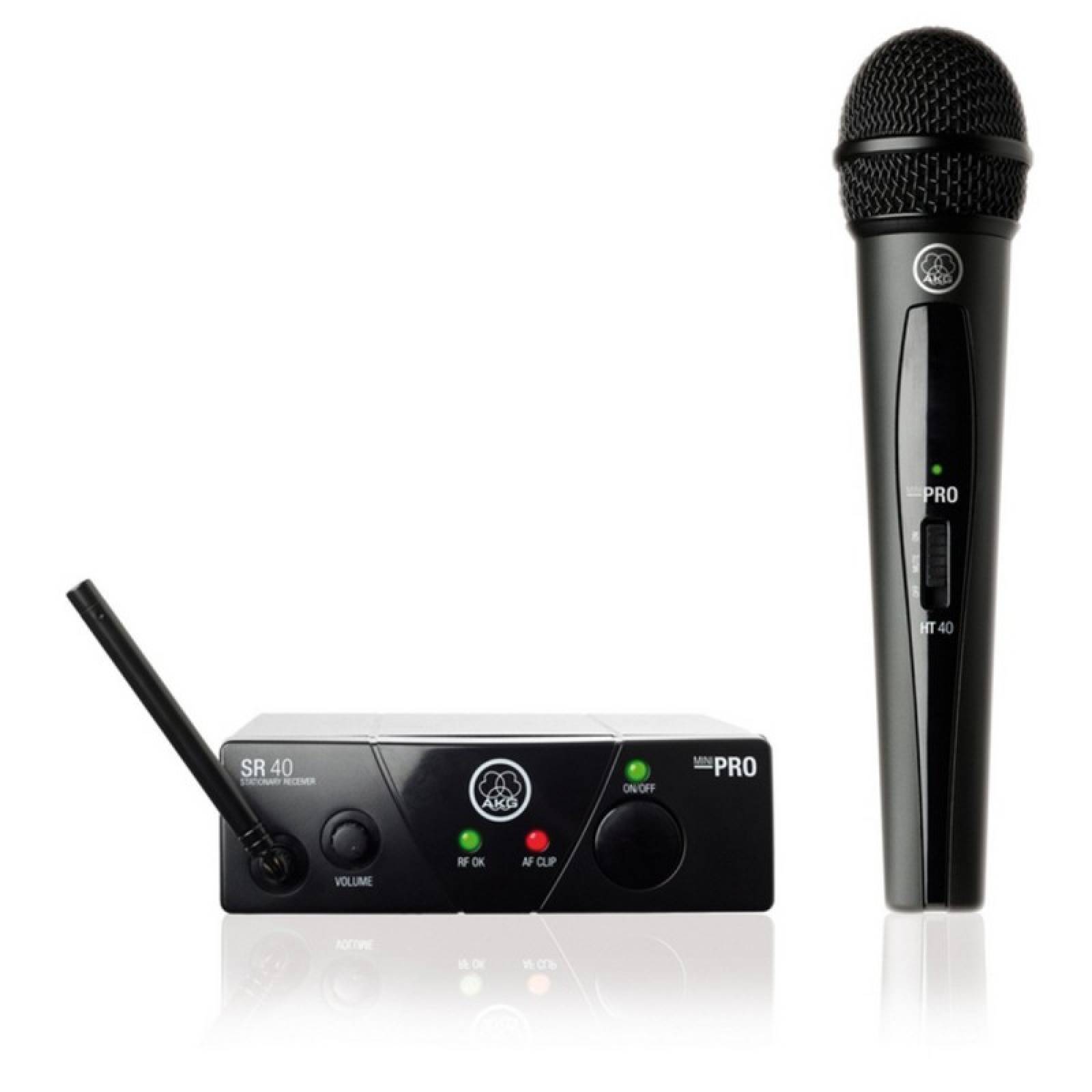 SISTEMA DE MICROFONO INALAMBRICO VOCAL AKG WMS40 MINI 