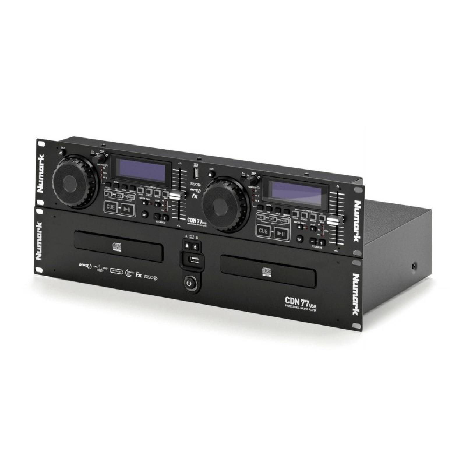 DOBLE REPRODUCTOR NUMARK CD USB CDN77USB 