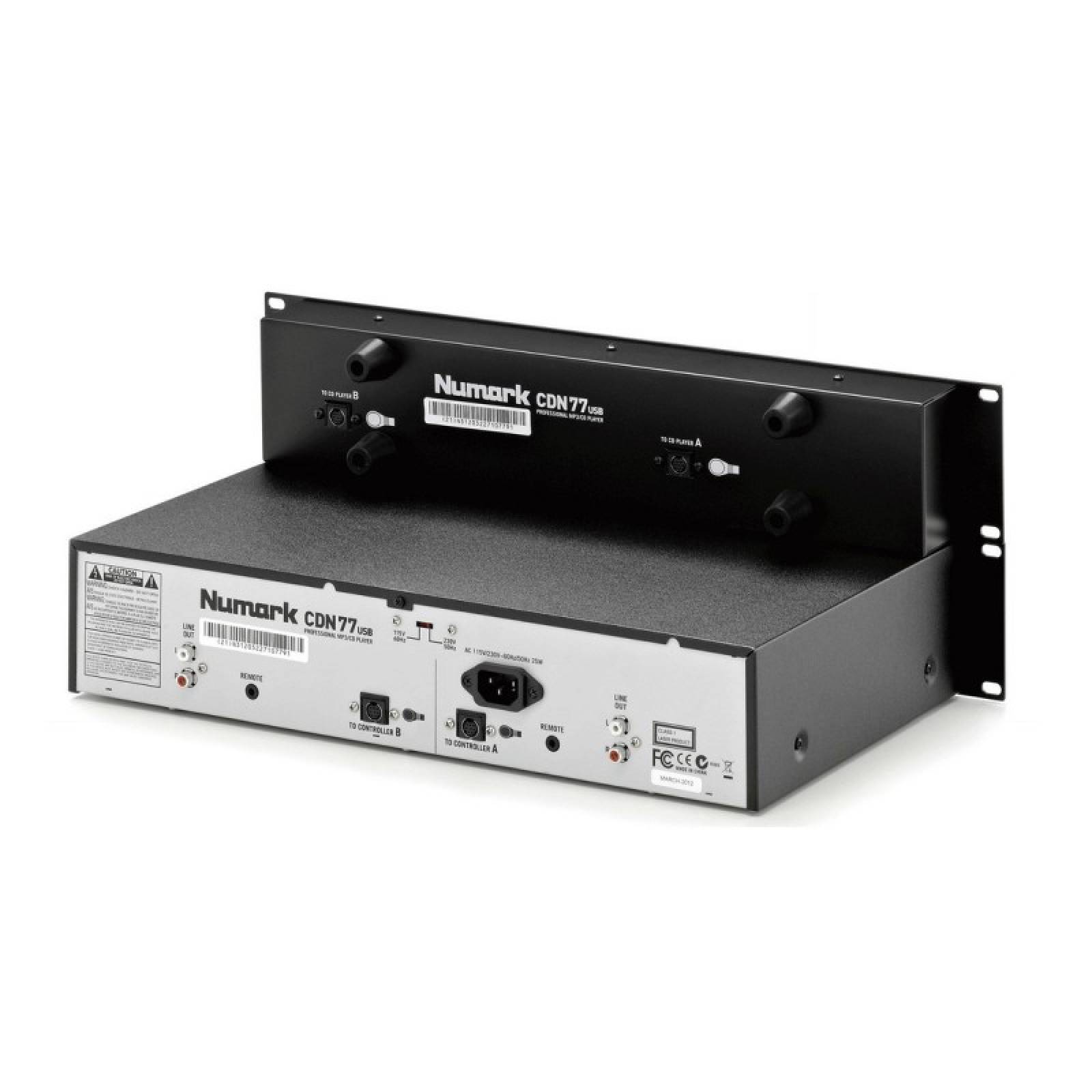 DOBLE REPRODUCTOR NUMARK CD USB CDN77USB 