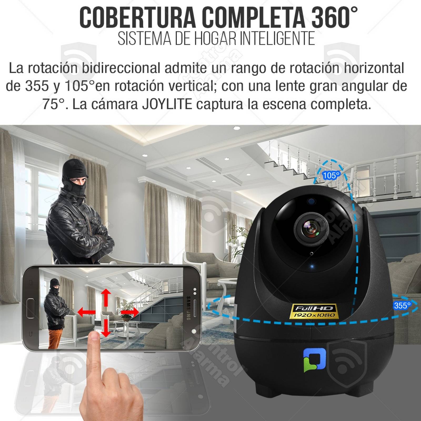 2 Camaras Ip  Wifi Full Hd Nube Video Espia Seguridad Robotica Inalambrica Audio Bidireccional Vision Nocturna Remoto