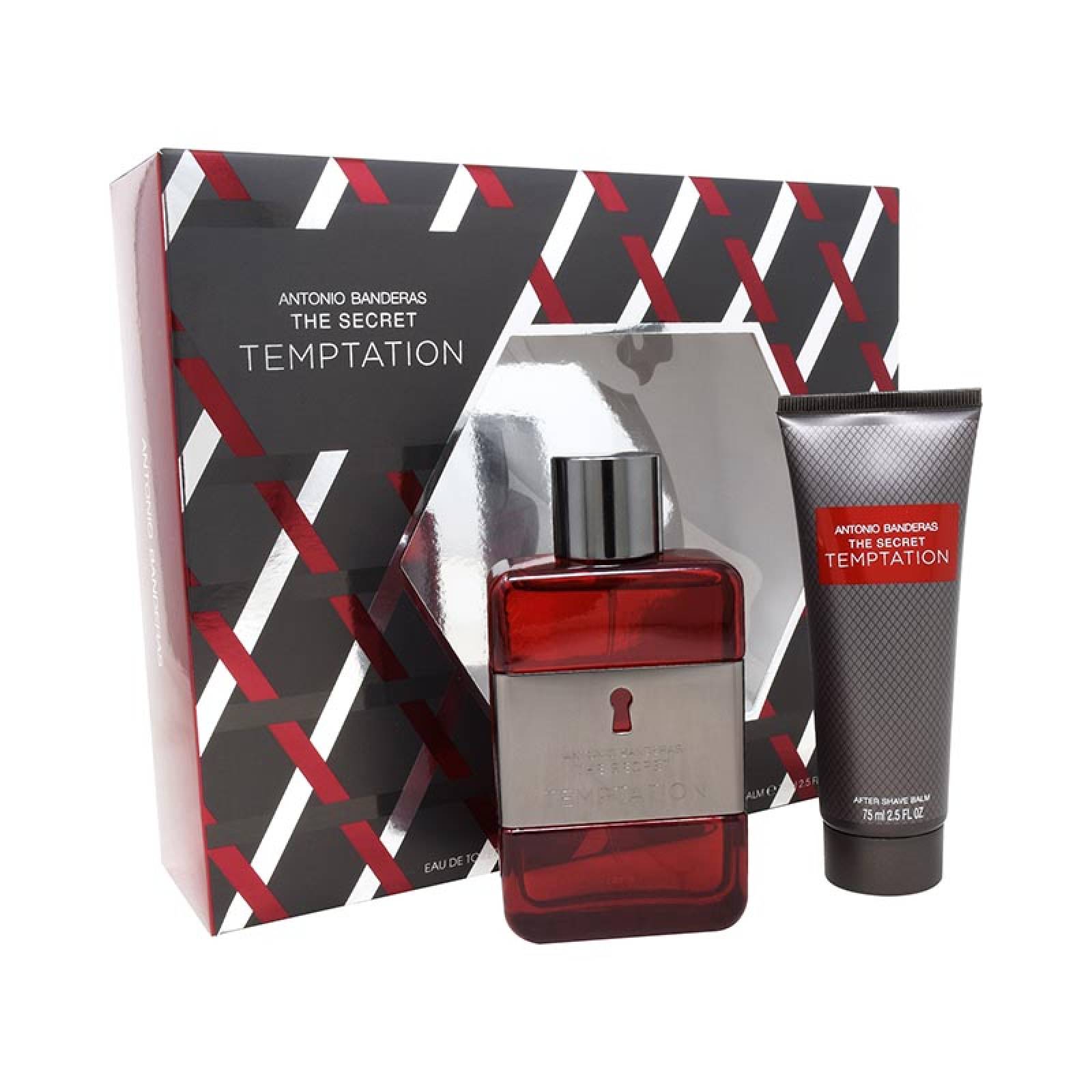 Set The Secret Temptation 2Pzs 100 ml Edt Spray + After Shave 75 ml de Antonio Banderas