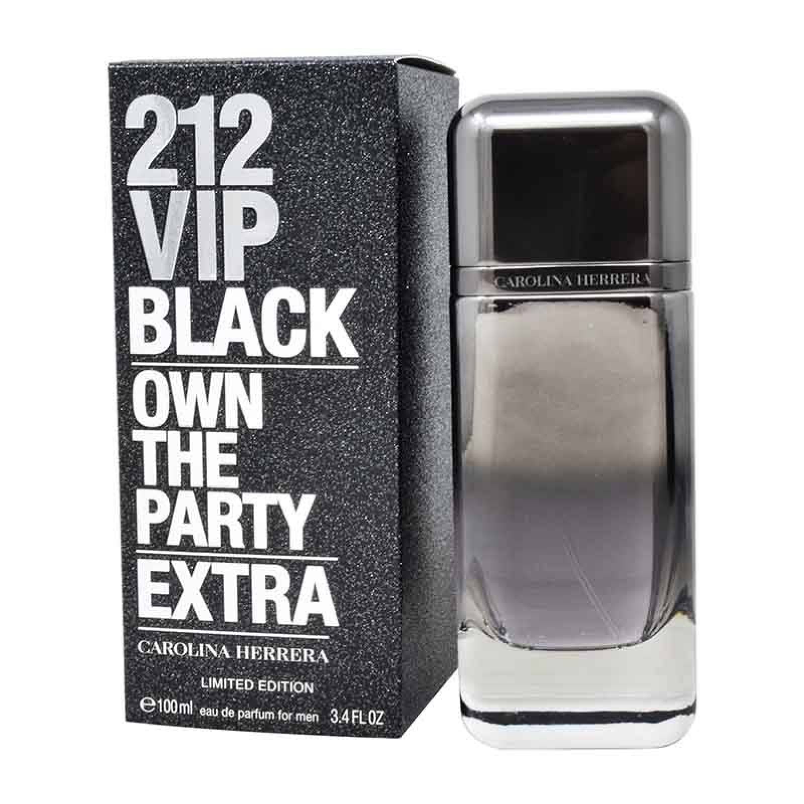 212 Vip Black Own The Party Extra 100 ml Edt Spray de Carolina Herrera