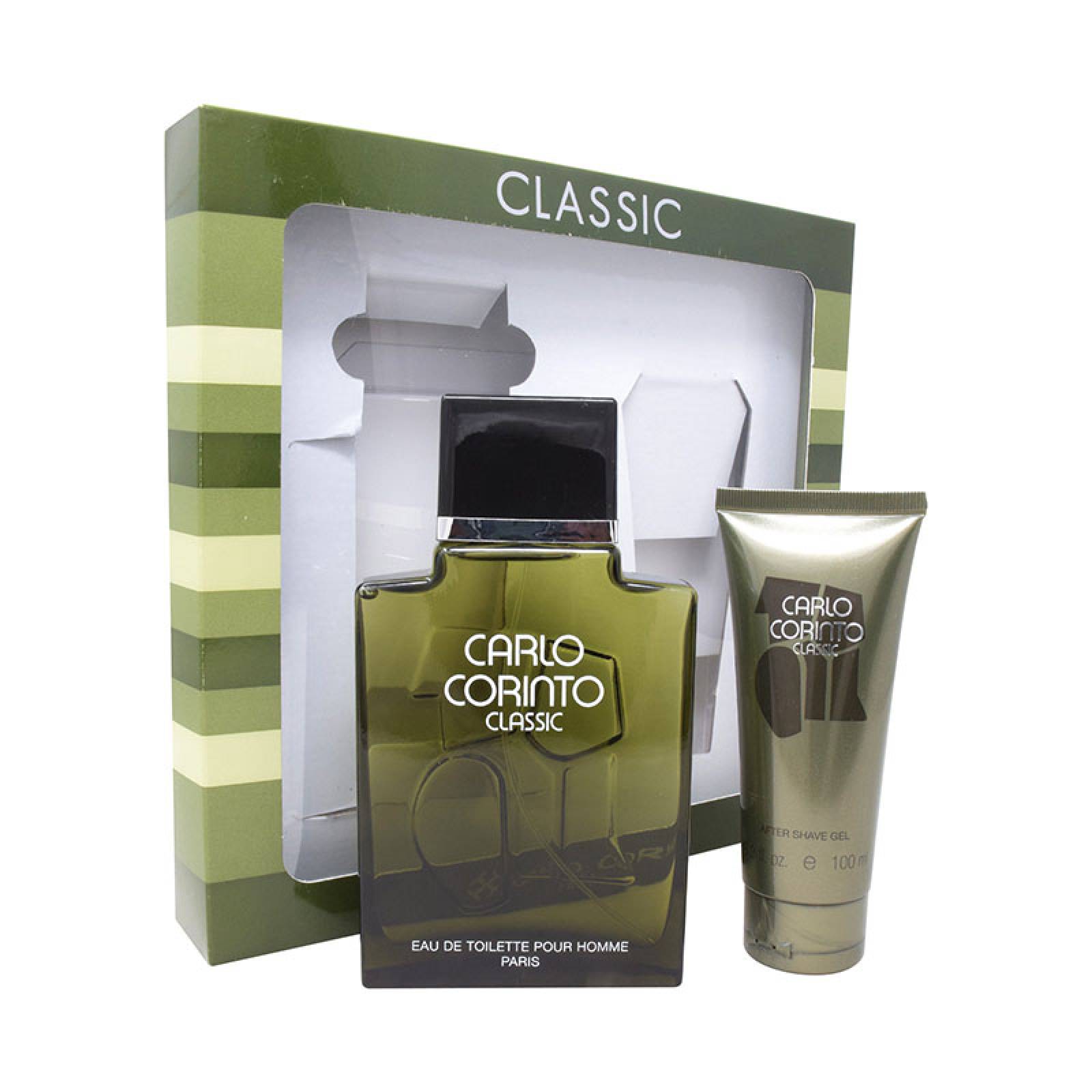 Set Carlo Corinto Classic 2Pzs 200 ml Edt Spray + After Shave 100 ml de Carlo Corinto