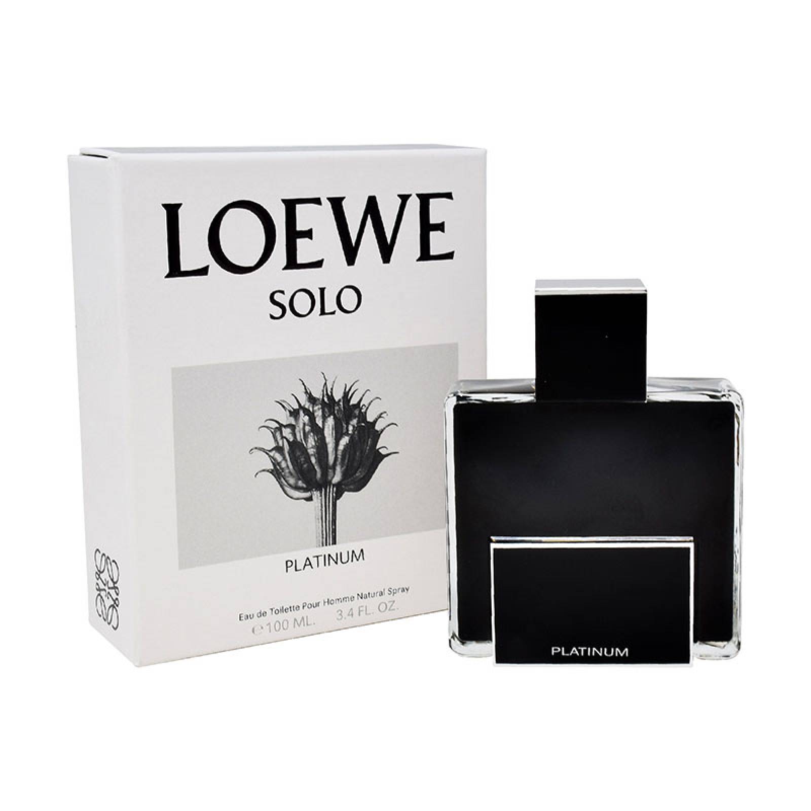 Solo Platinum Loewe 100 ml Edt Spray de Loewe