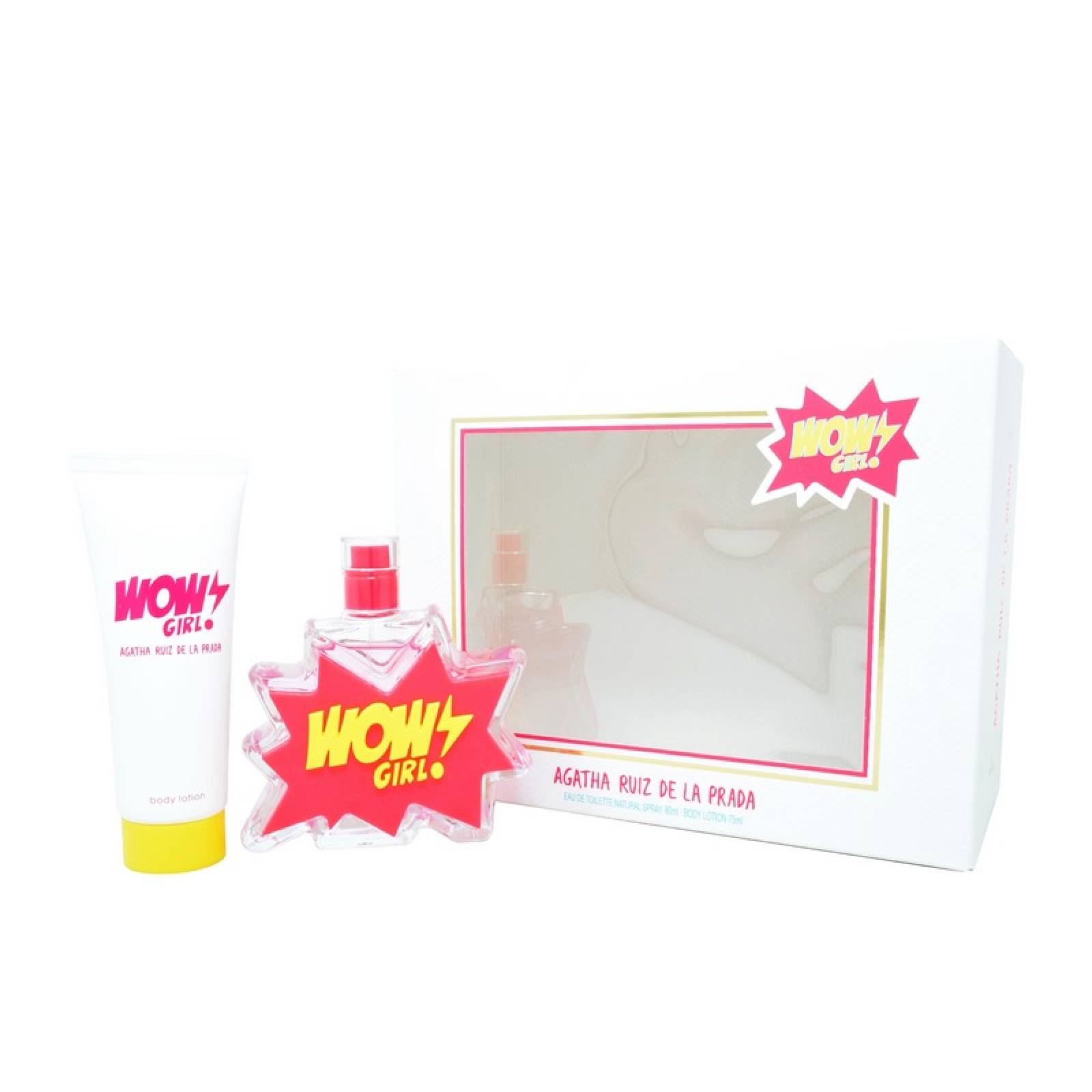 Set Agatha Wow Girl 80 ml Eau de Toilette de Agatha Ruiz De La Prada