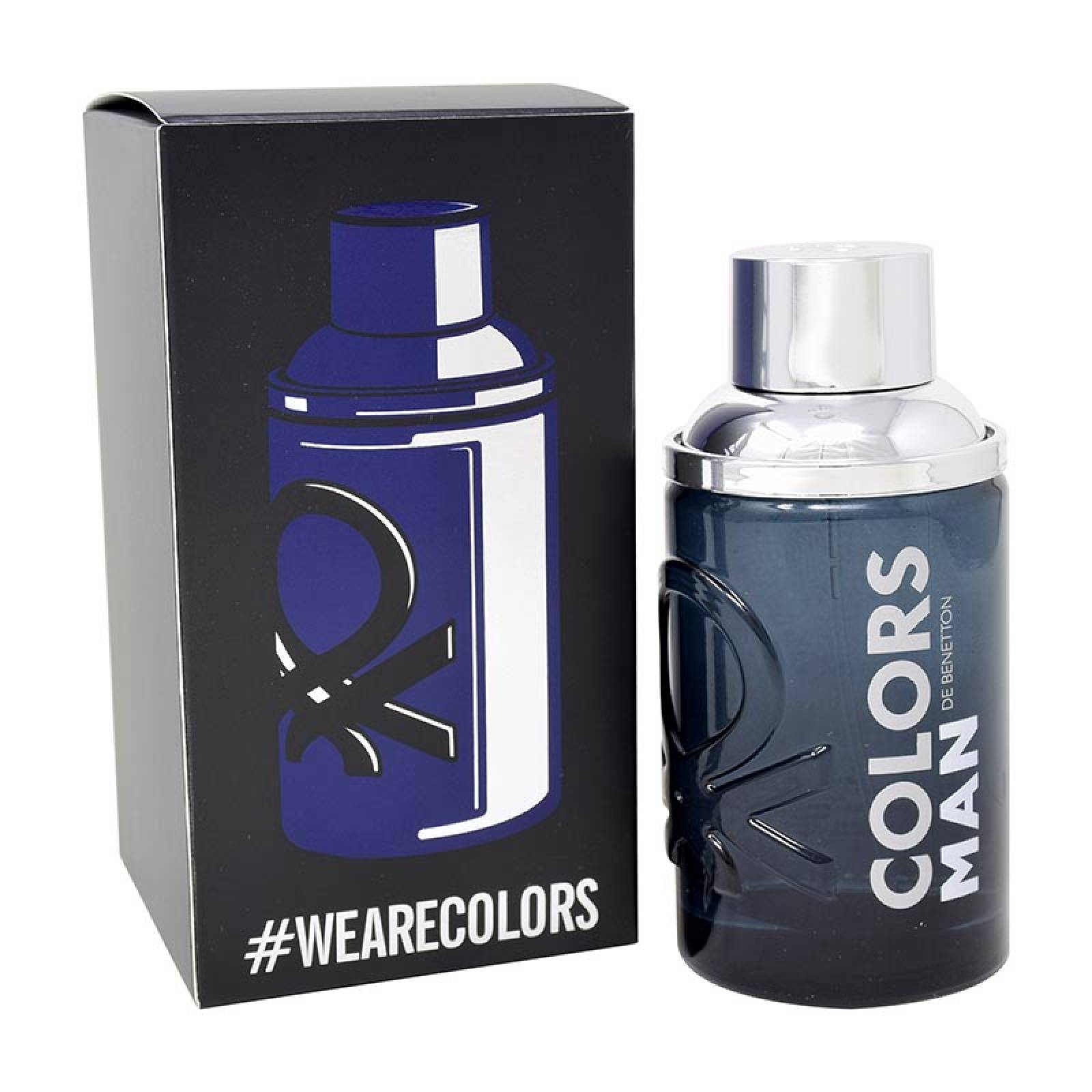 Benetton Colors Black 100 ml Edt Spray de Benetton