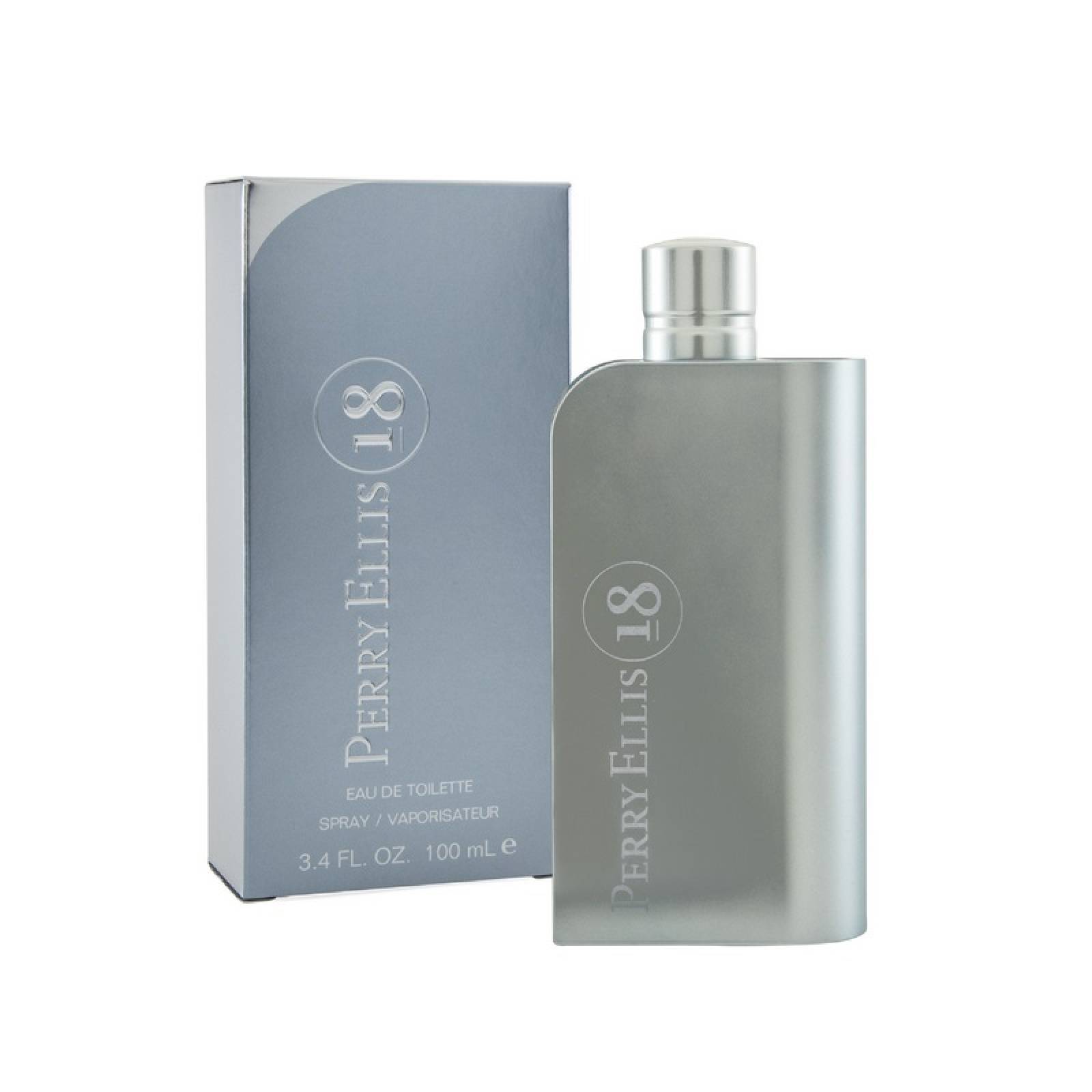 Perry Ellis 18 Men de Perry Ellis Eau de Toilette para Hombre 100 ml Fragancia para Caballero
