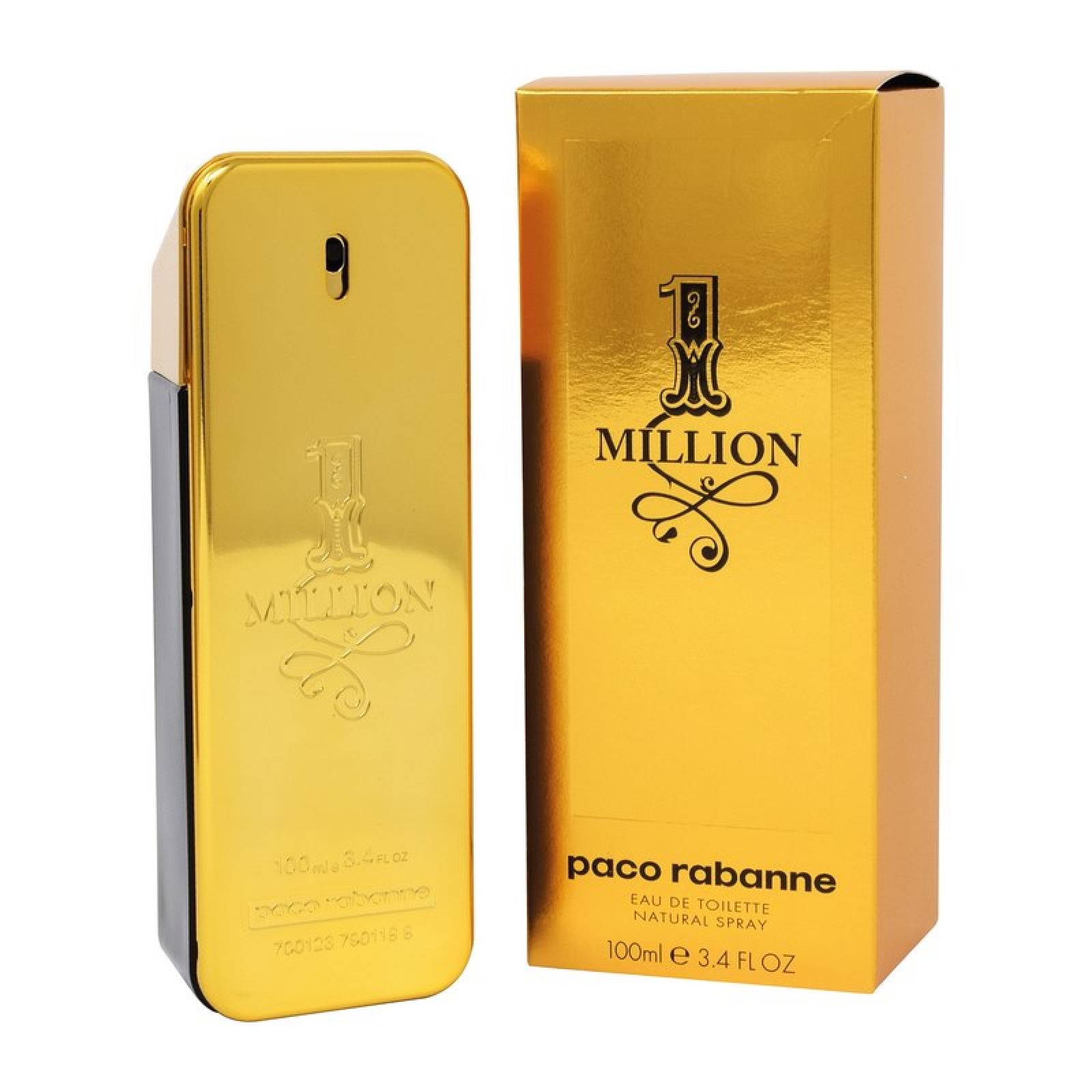 One Million 100 ml Eau de Toilette Spray de Paco Rabanne Fragancia para Caballero