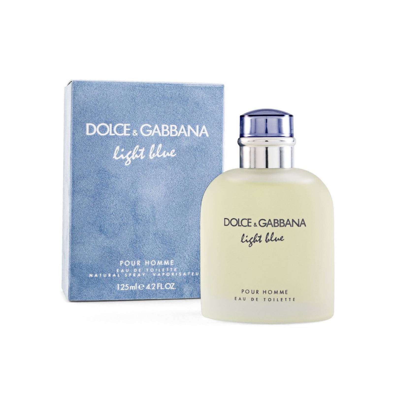 Light Blue Pour Homme de Dolce and Gabbana Eau de Toilette 125 ml. Fragancia para Caballero