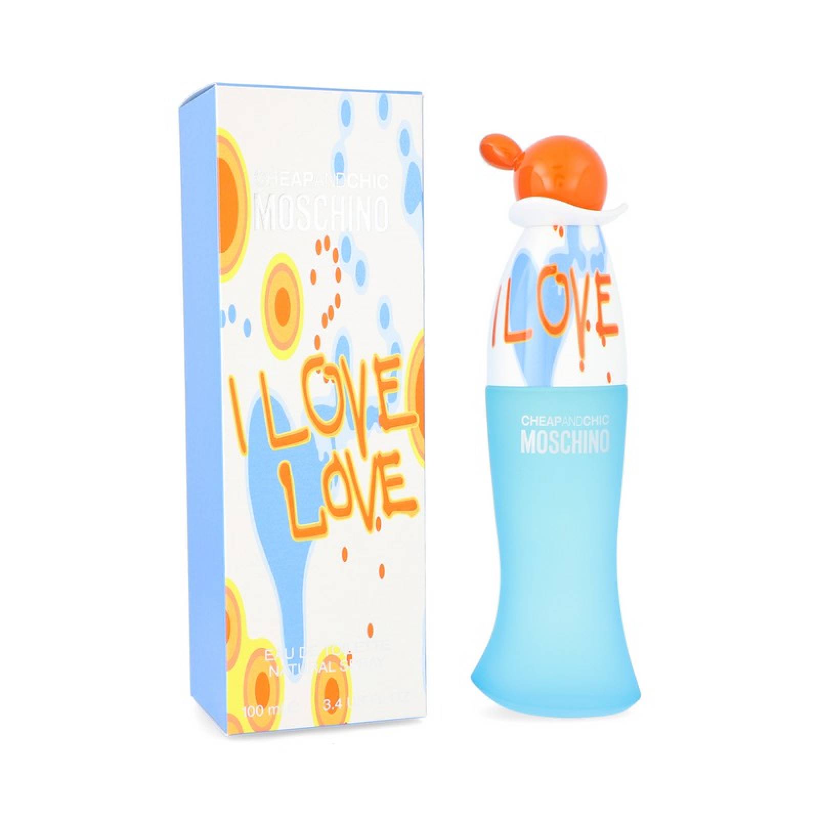 I Love Love de Moschino Eau de Toilette 100 ml Fragancia para Dama