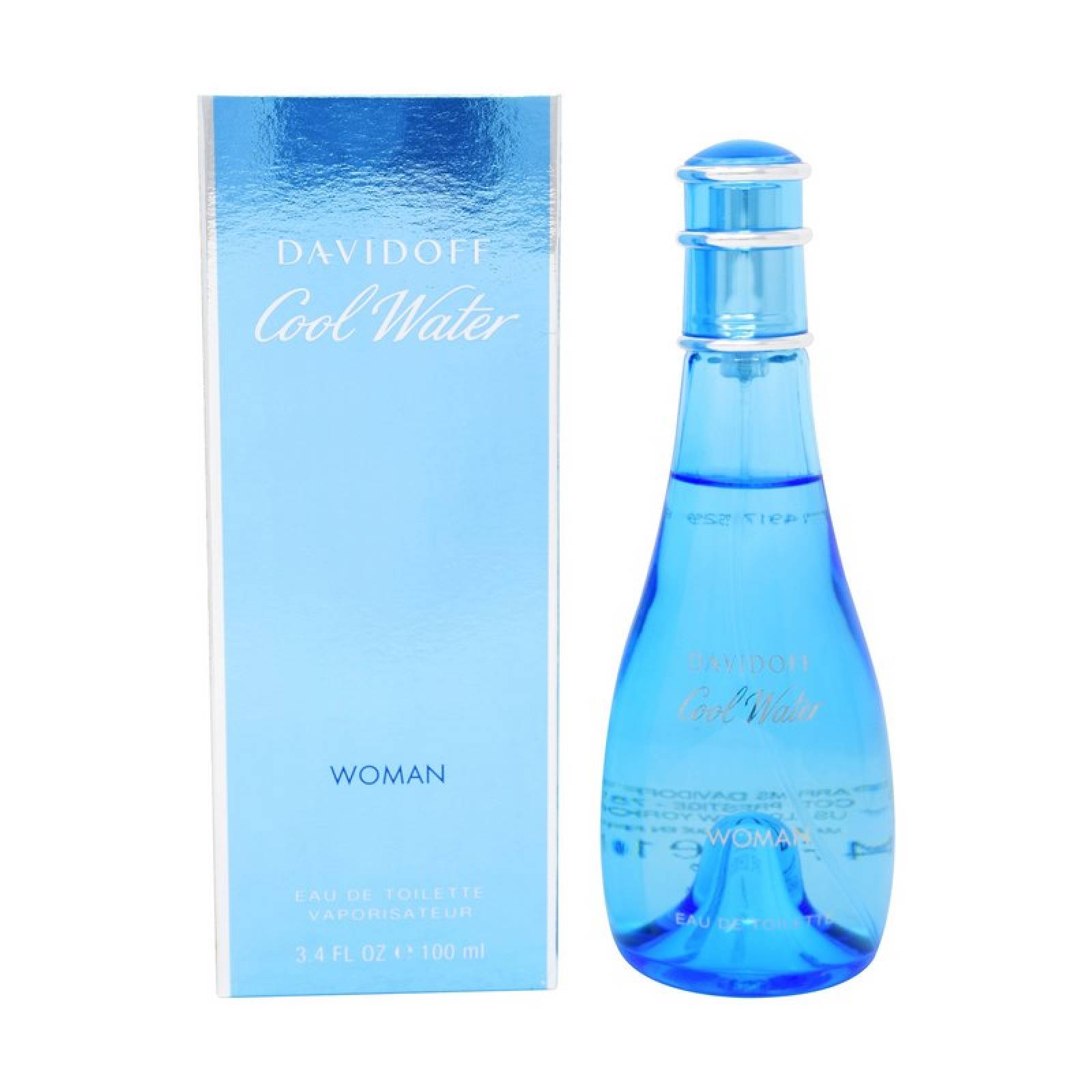 Cool Water Woman de Davidoff Eau de Toilette 100 ml Fragancia para Dama