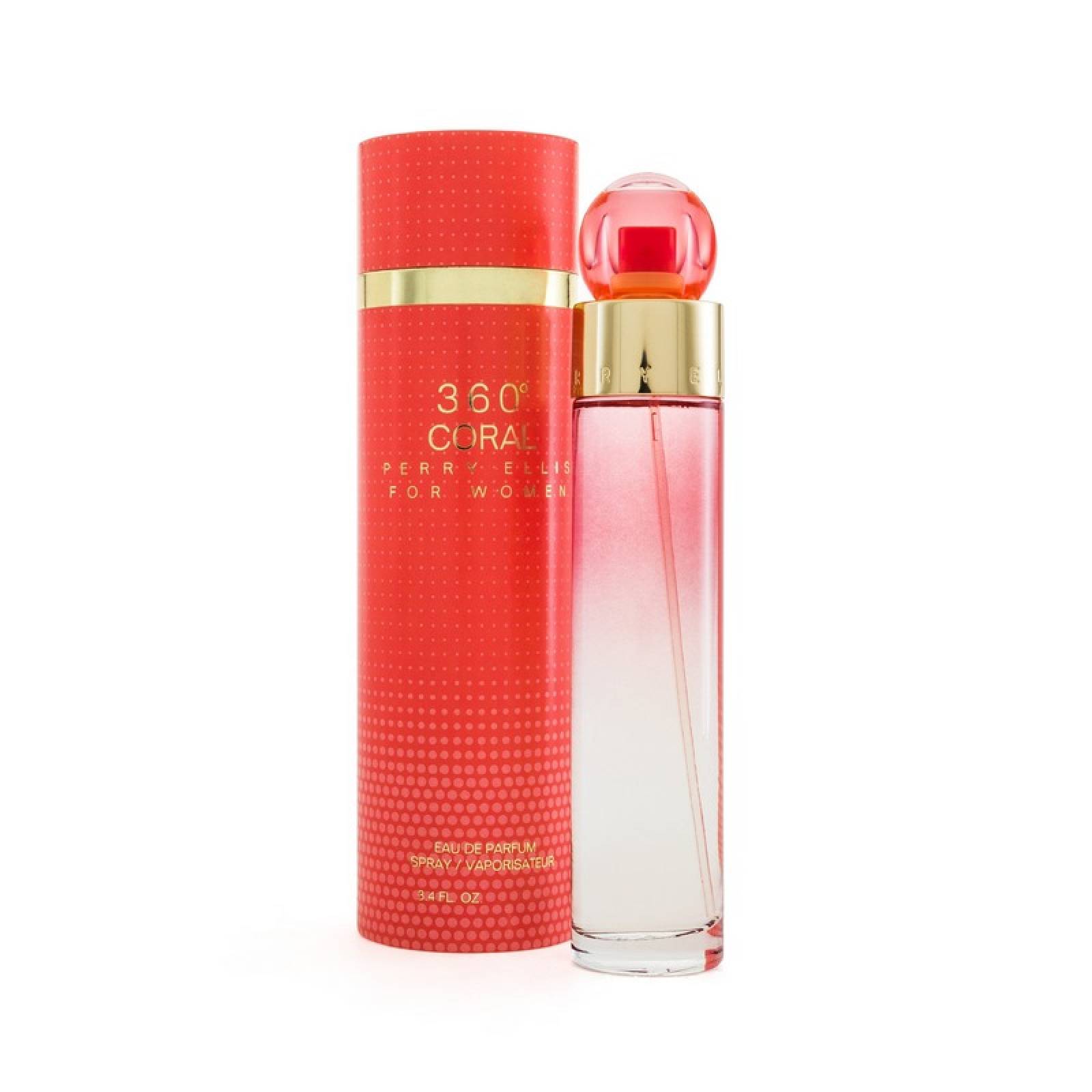 360 Coral 100 Ml Edp Spray de Perry Ellis Fragancia para Dama