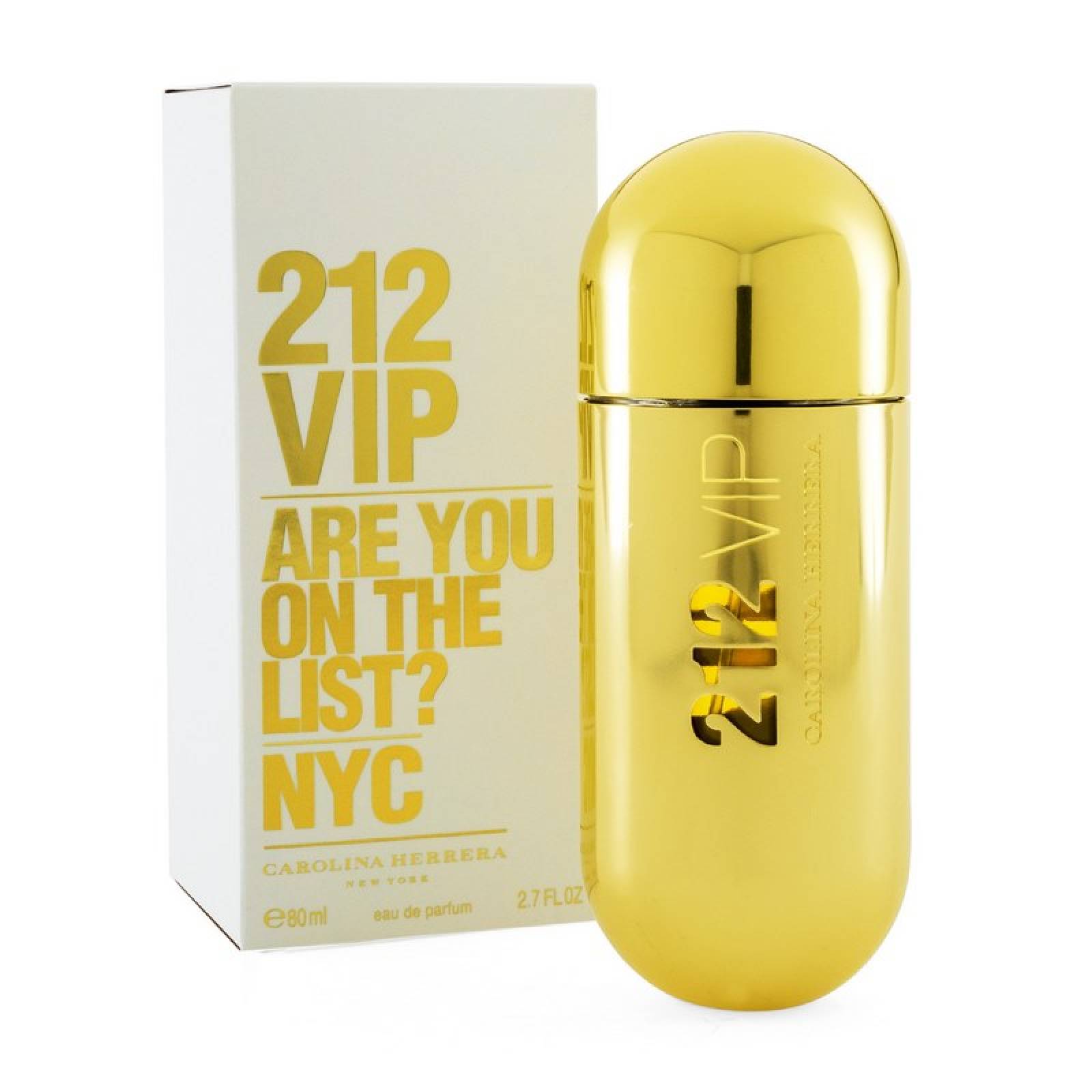 212 VIP de Carolina Herrera Eau de Parfum 80 ml Fragancia para Dama