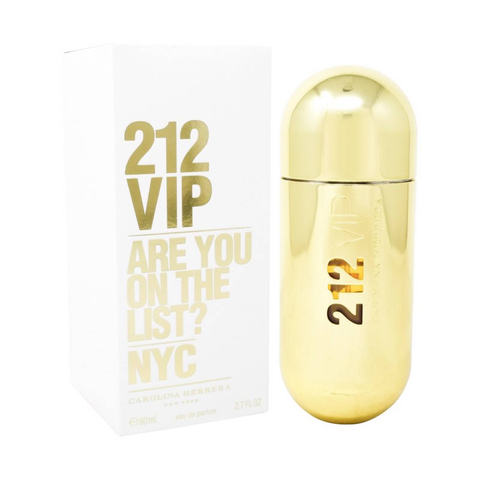 212 VIP de Carolina Herrera Eau de Parfum 80 ml Fragancia para Dama