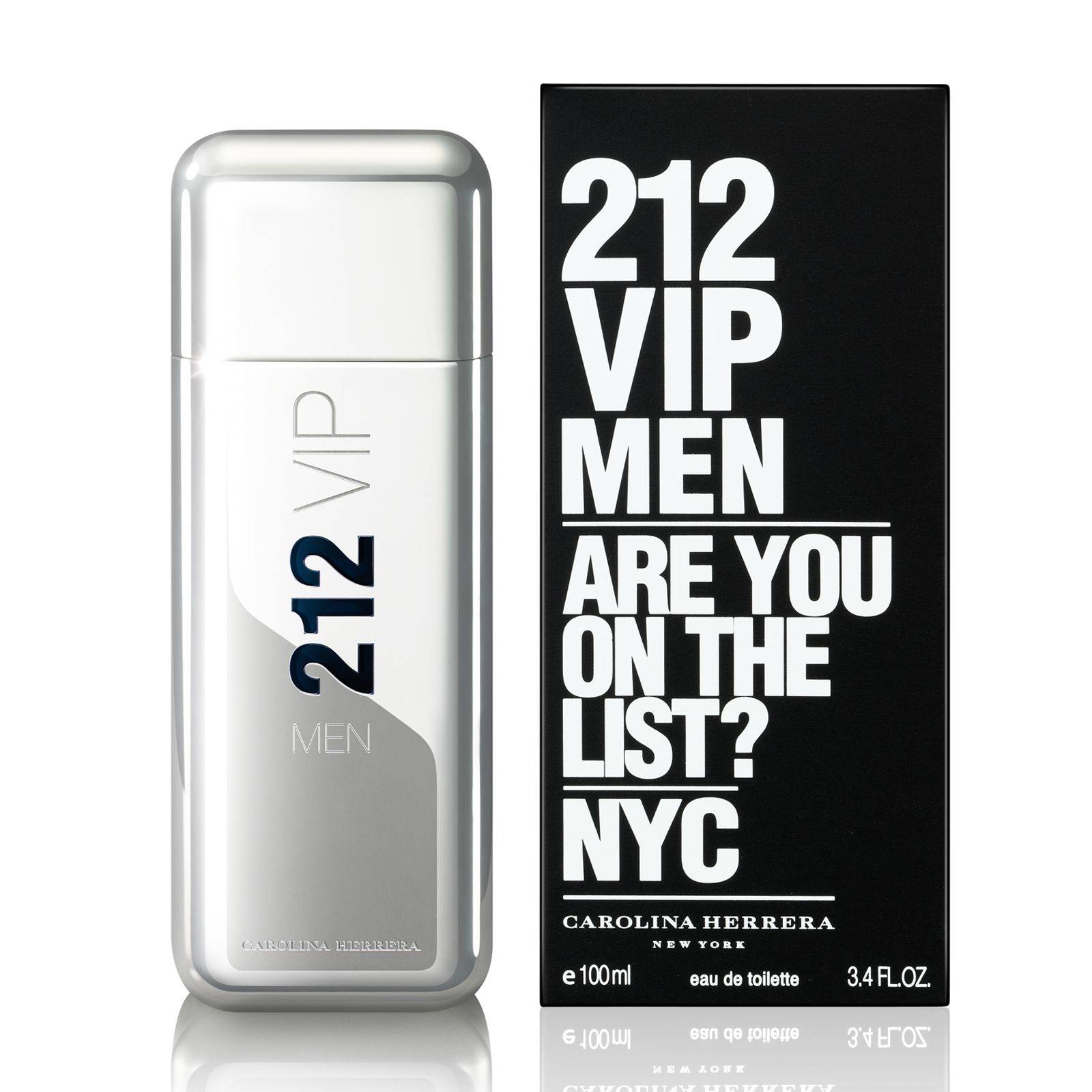 212 VIP Men de Carolina Herrera Eau de Toilette 100 ml. Fragancia para Caballero