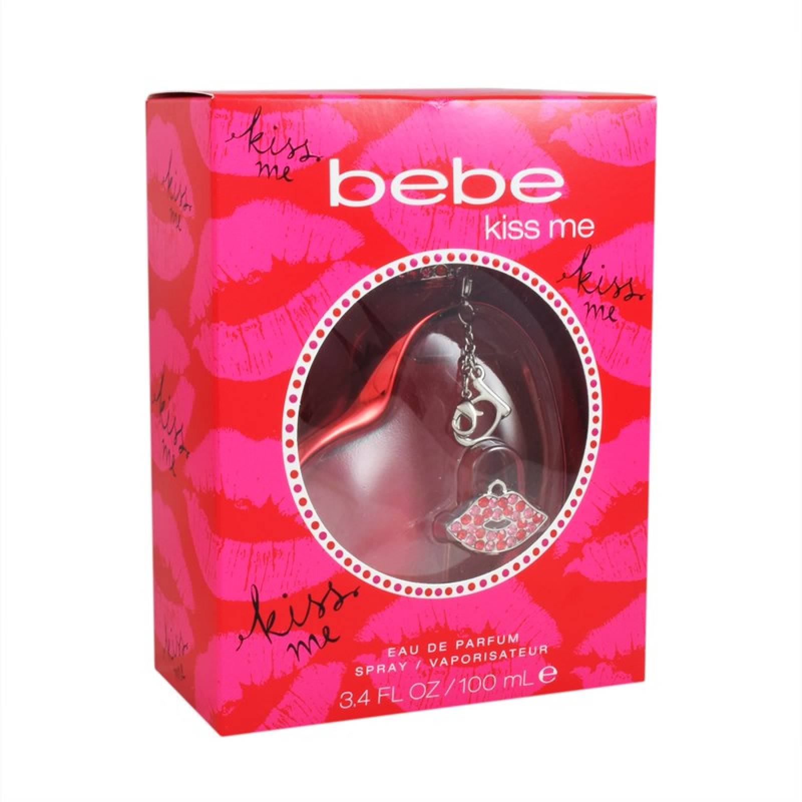 Bebe Kiss Me 100 ml Eau de Parfum Spray de Bebe Fragancia para Dama