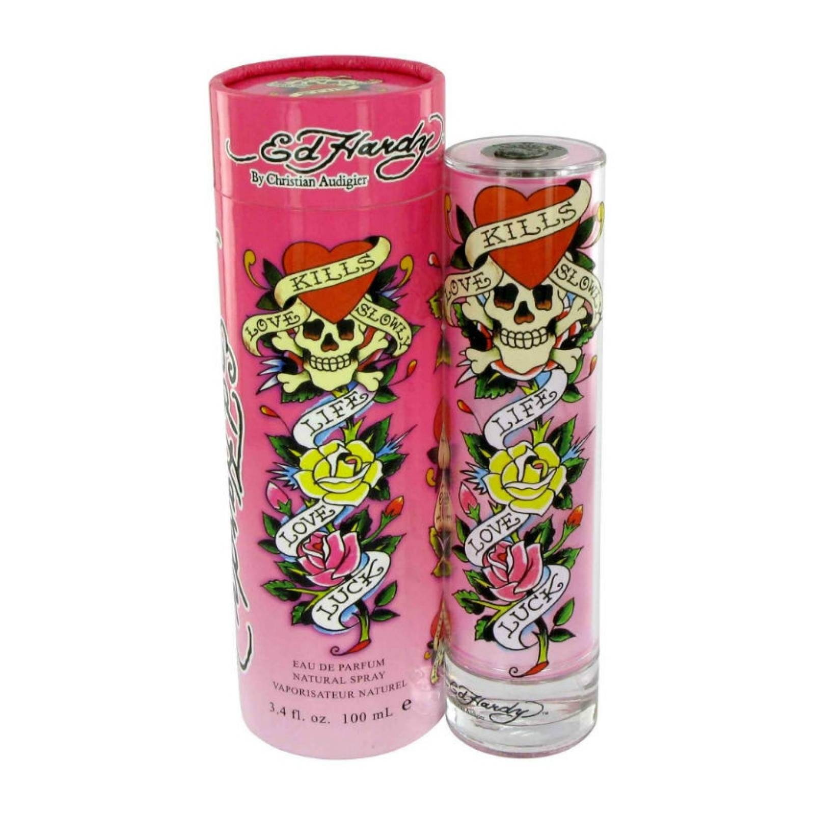 Ed Hardy 100 ml Eau de Parfum Spray de Ed Hardy Fragancia para Dama