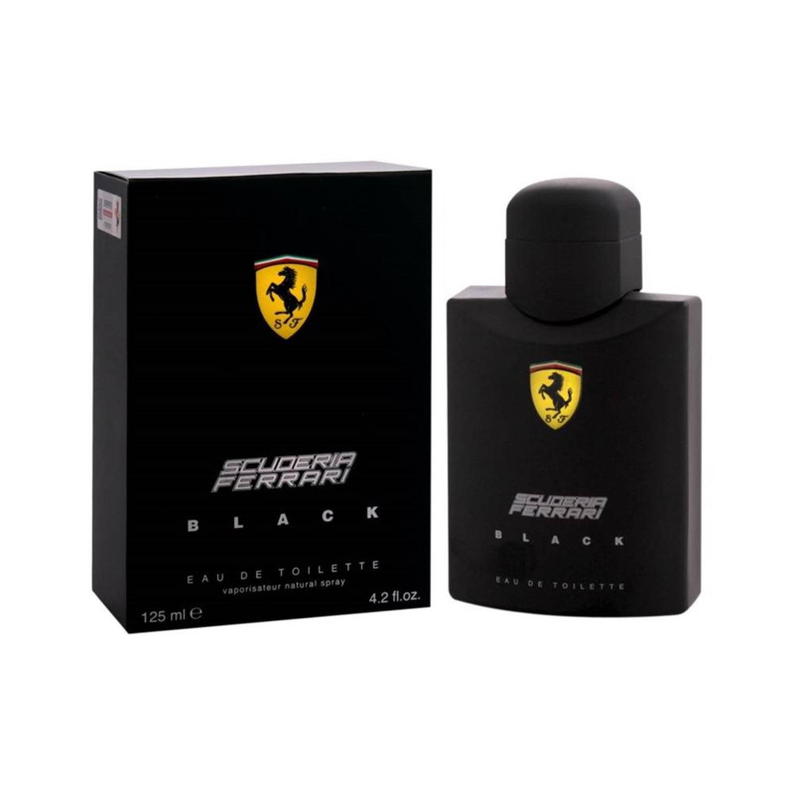 Ferrari Scuderia Black de Ferrari Eau de Toilette 125 ml Fragancia para Caballero