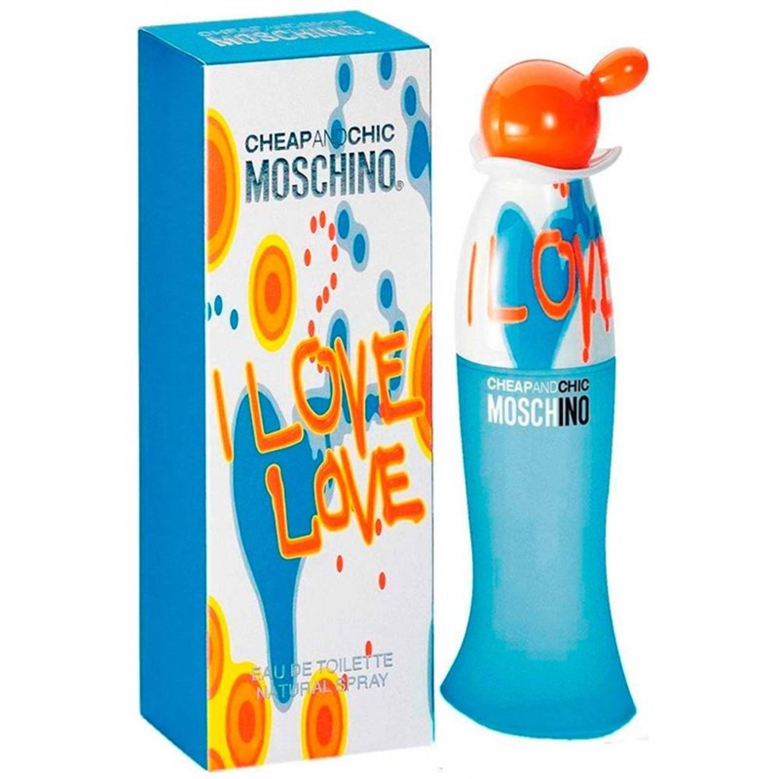 I Love Love de Moschino Eau de Toilette 100 ml Fragancia para Dama