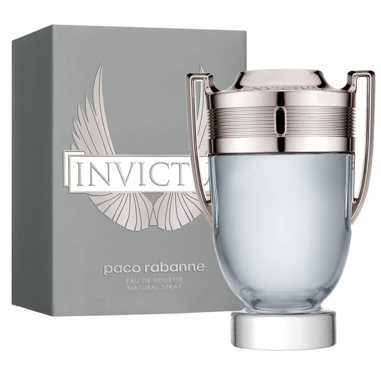 Invictus Paco Rabanne Eau De Toilette Spray 100ml Fragancia para Caballero