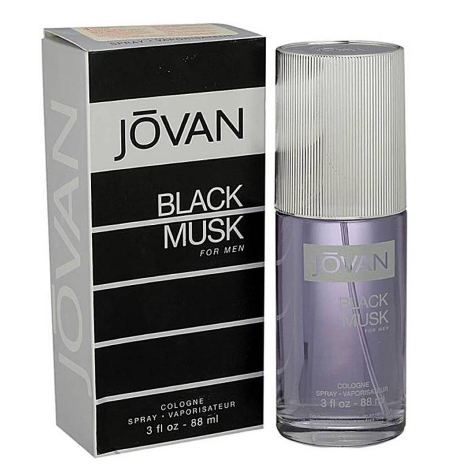 Jovan Black Musk Men 88 ml Eau de Cologne de Coty Fragancia para Caballero
