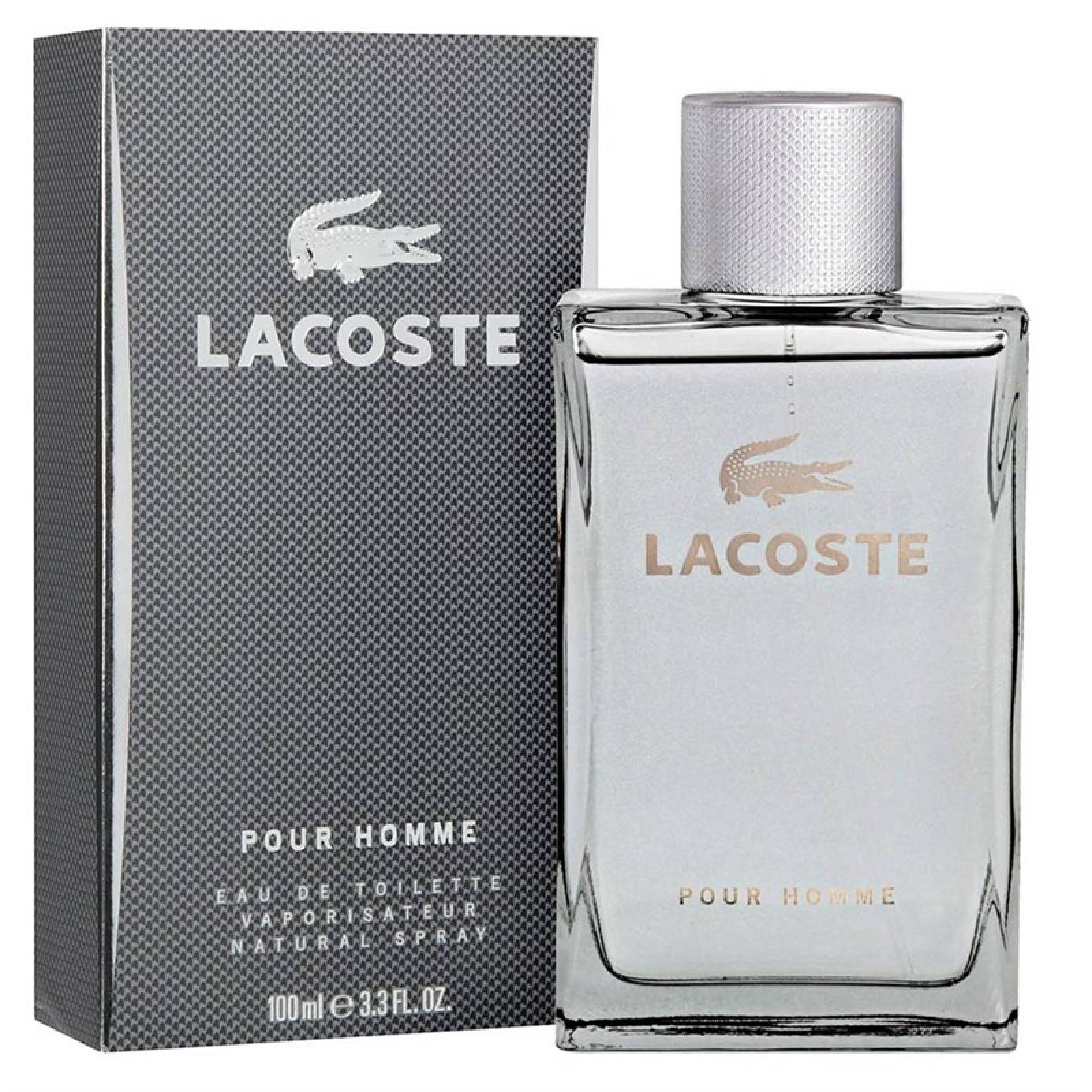 Lacoste Grey de Lacoste Eau de Toilette 100 ml. Fragancia para Caballero