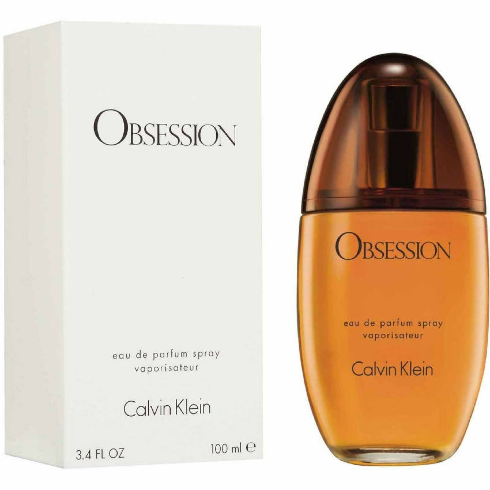 Obsession de Calvin Klein Eau de Parfum para Mujer 100 ml Fragancia para Dama