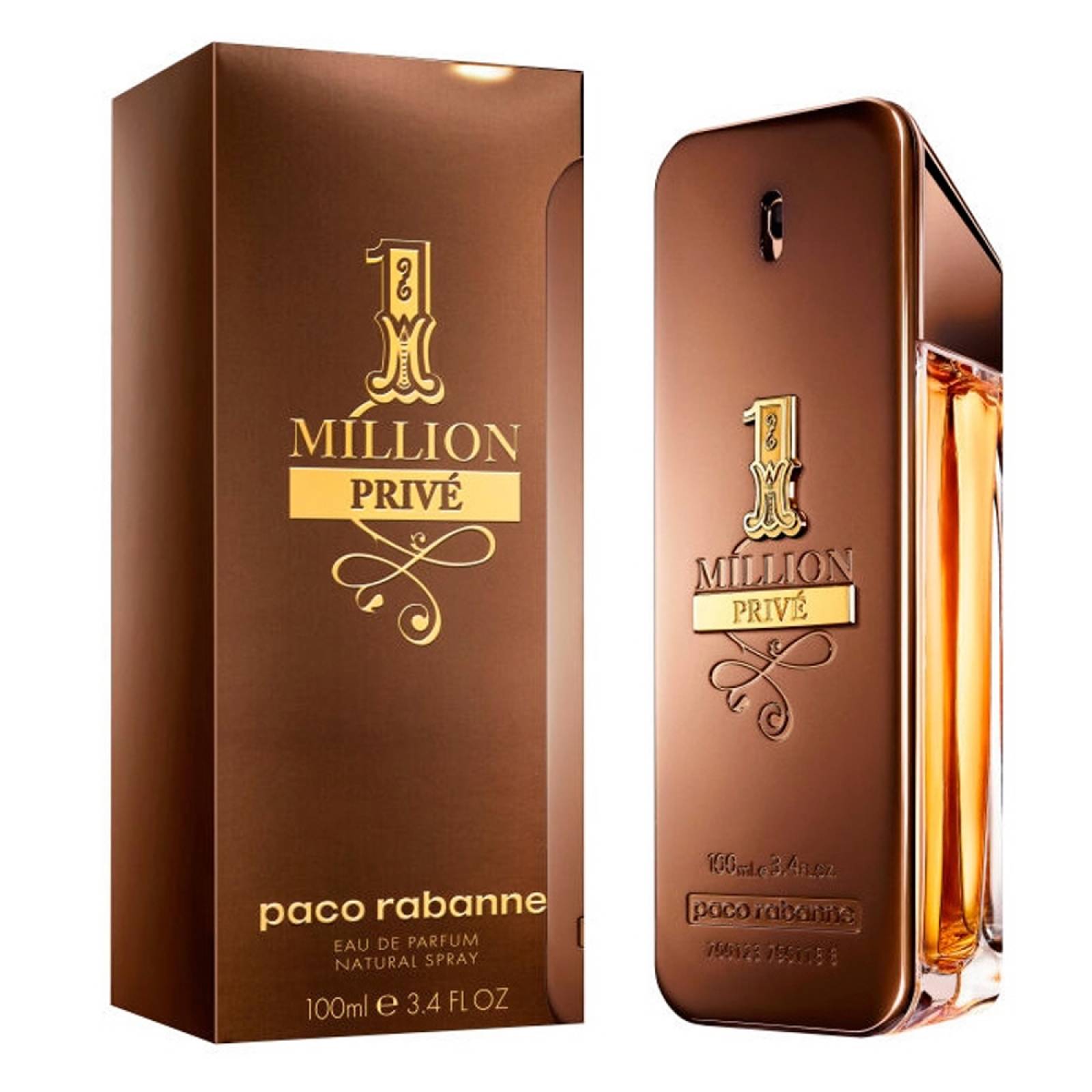 One Million Prive 100 ml Eau de Parfum de Paco Rabanne Fragancia para Caballero