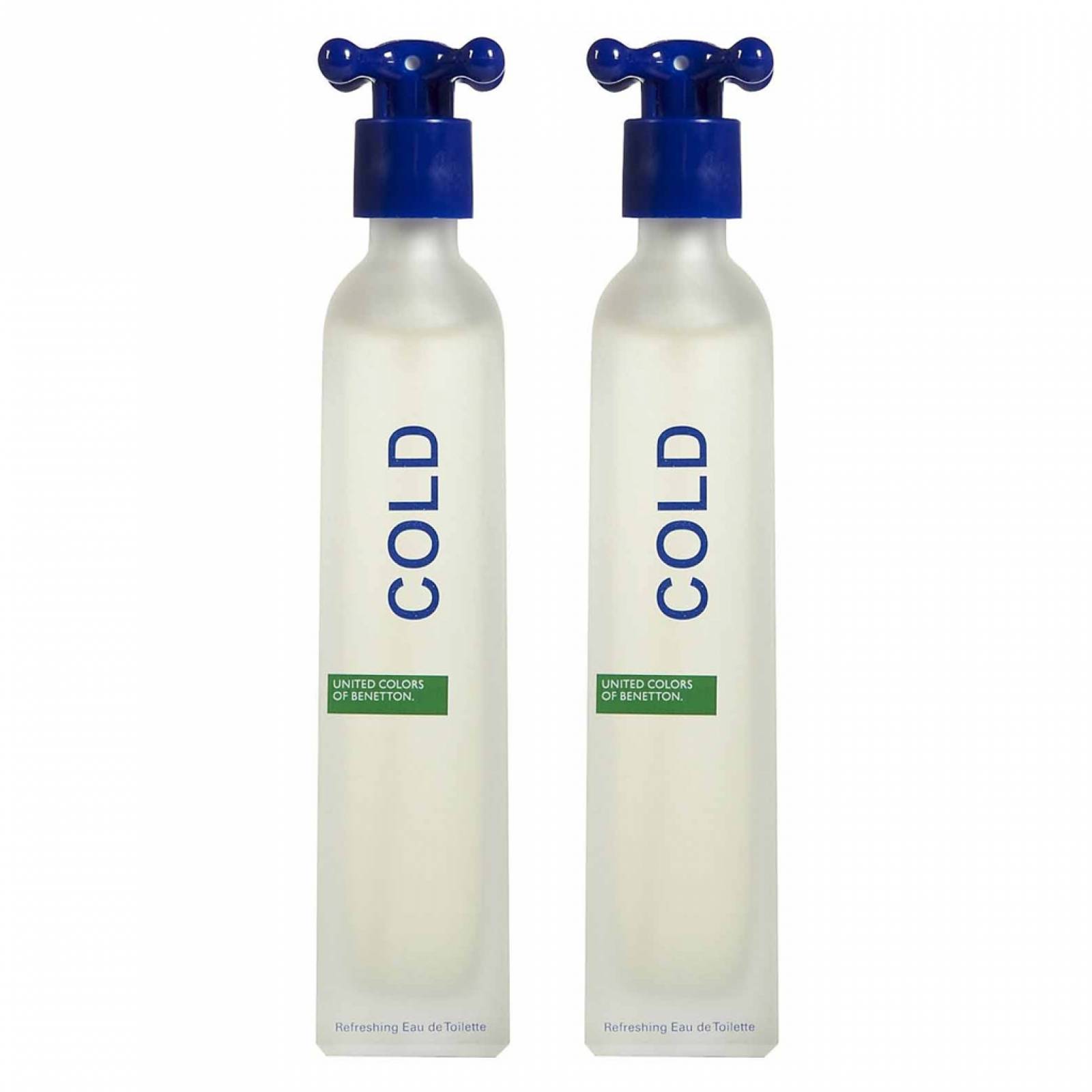 Paquete 2 X 1 De Cold De United Colors Of Benetton Eau De Toilette 100 Ml Fragancia para Caballero