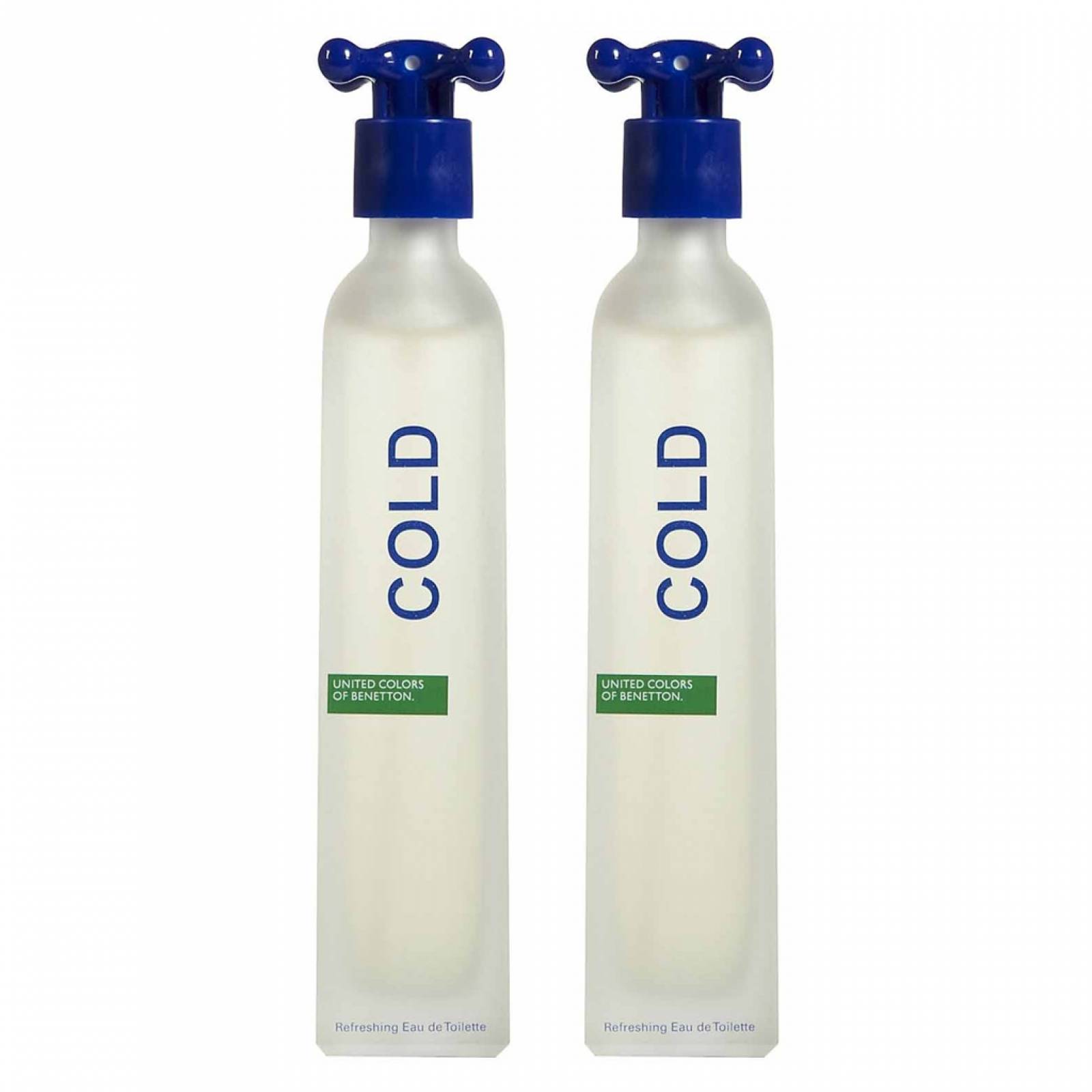 Paquete 2 X 1 De Cold De United Colors Of Benetton Eau De Toilette 100 Ml Fragancia para Caballero