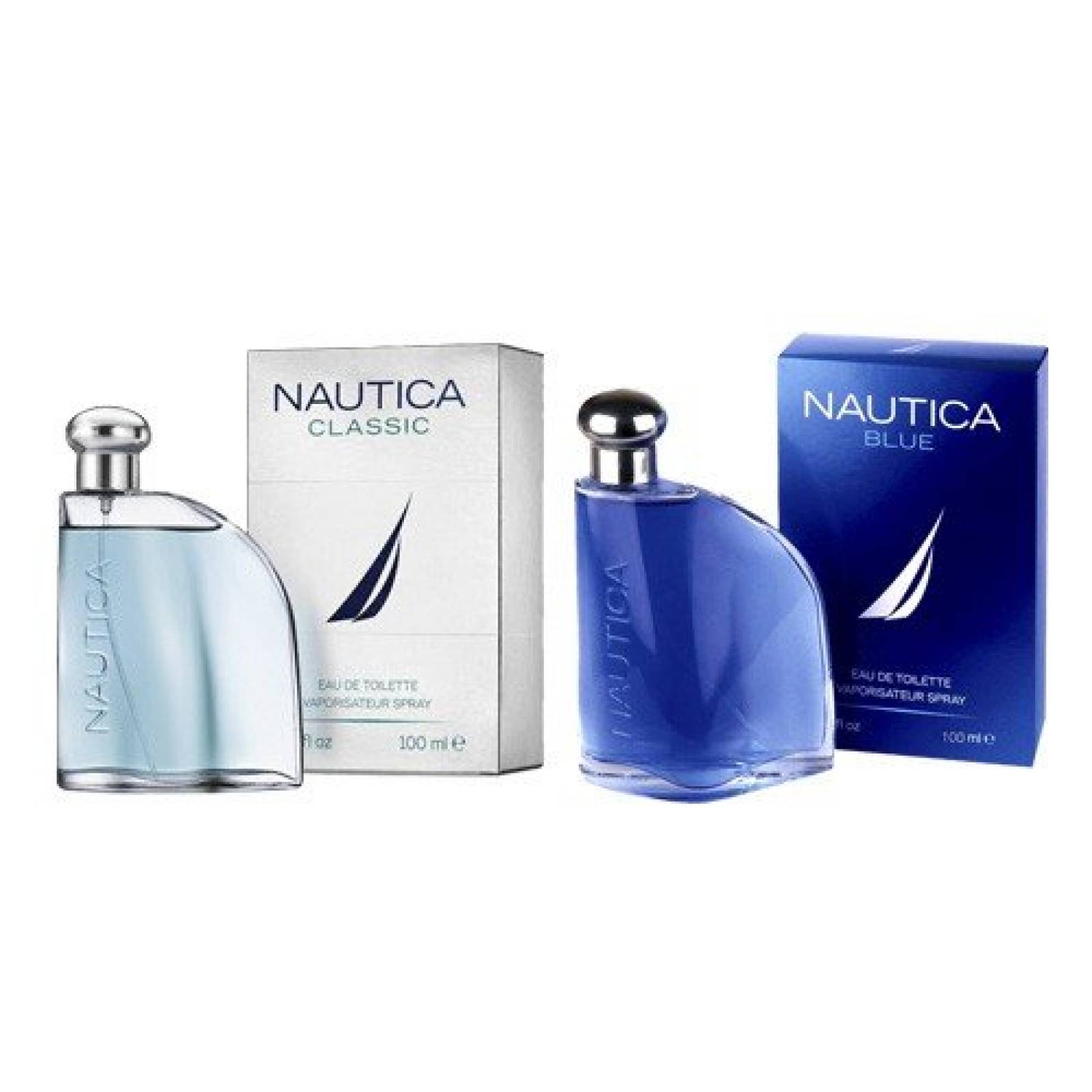 Paquete 2X1 Nautica Blue Y Classic 100 de Nautica Fragancia para Caballero