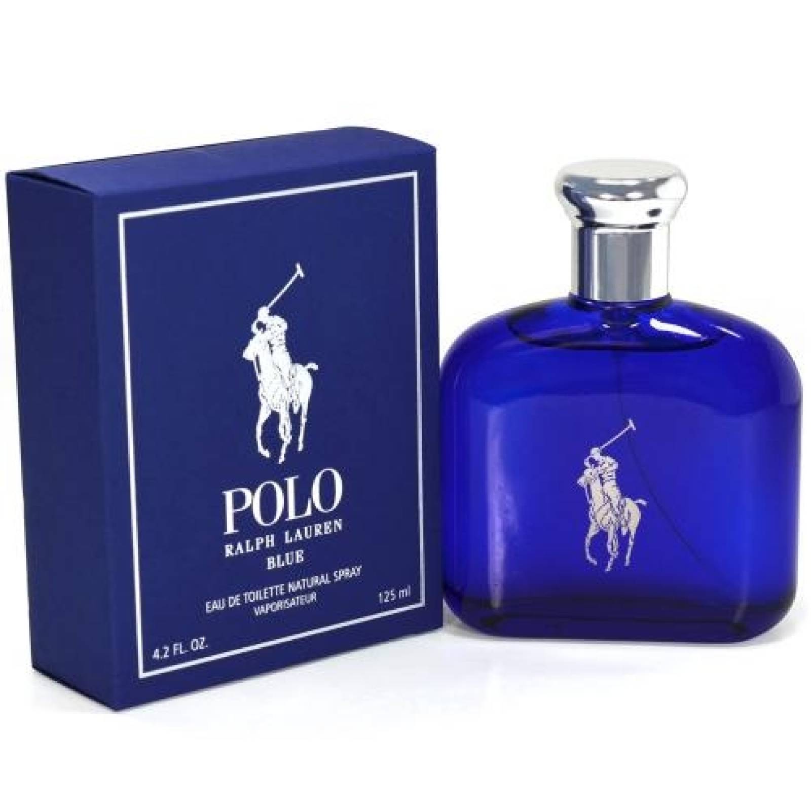 Polo Blue de Ralph Lauren Eau de Toilette 125 ml Fragancia para Caball