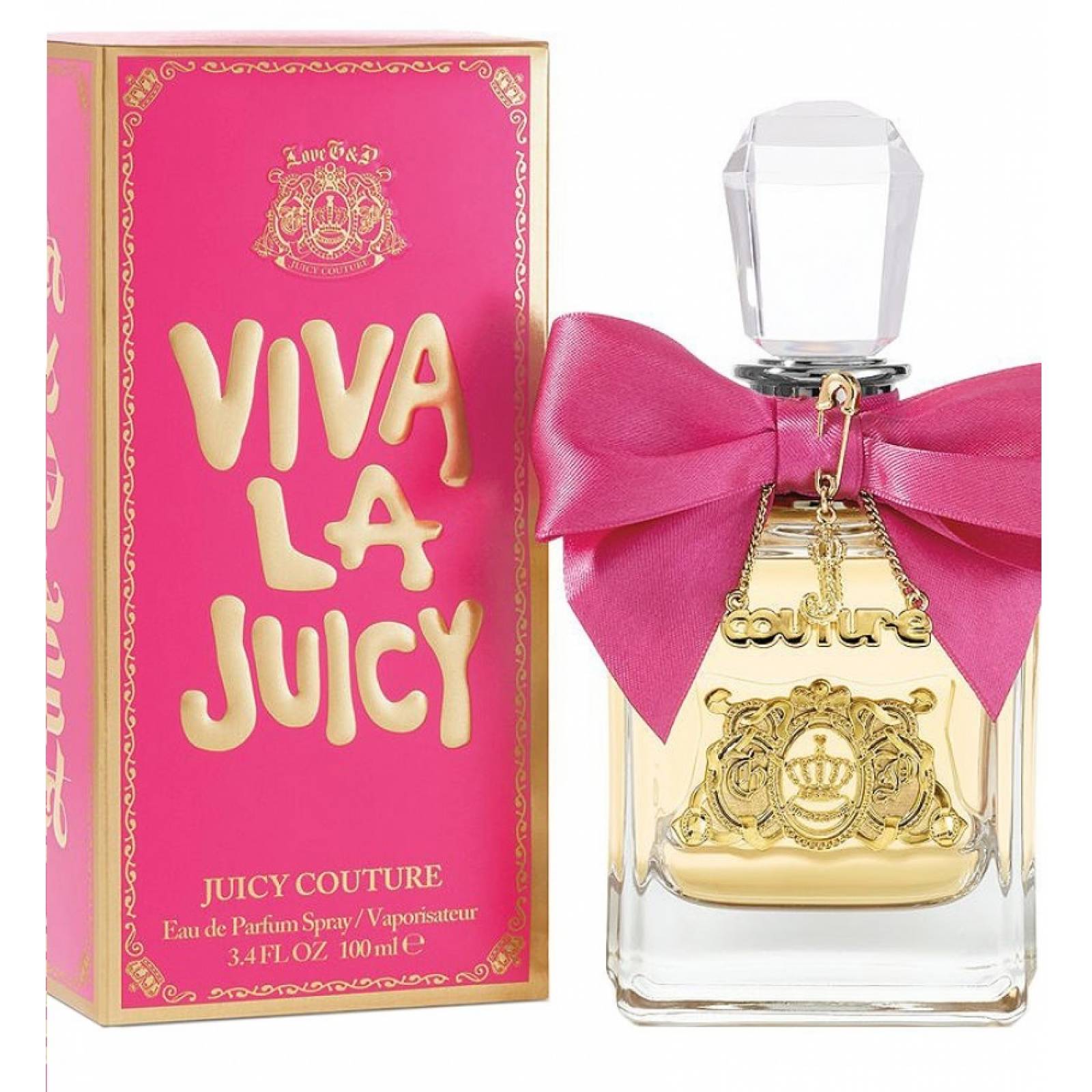 Viva La Juicy 100 ml Eau de Parfum Spray de Juicy Couture Fragancia para Dama
