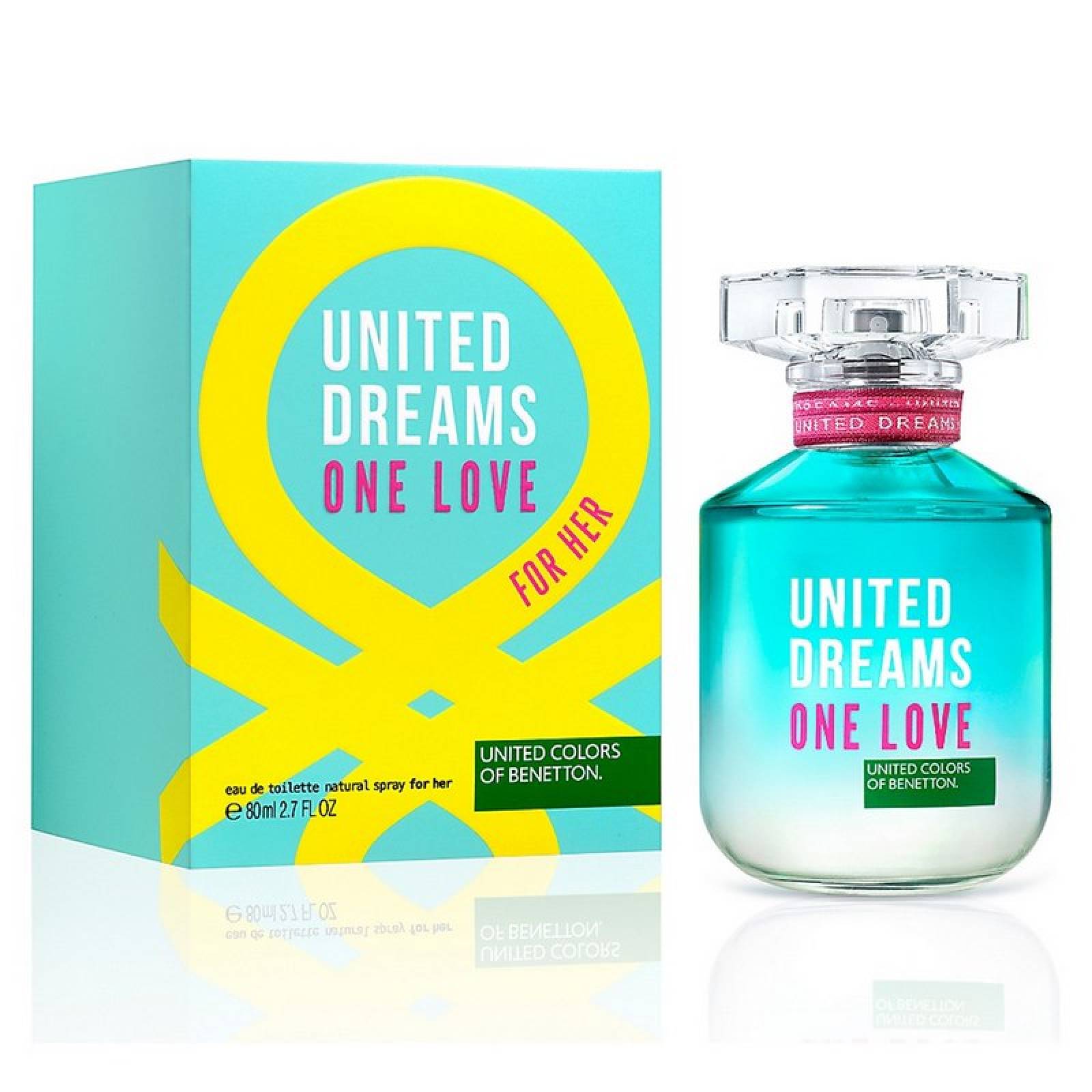 One Love For Her 80 ml Edt Spray de para Dama