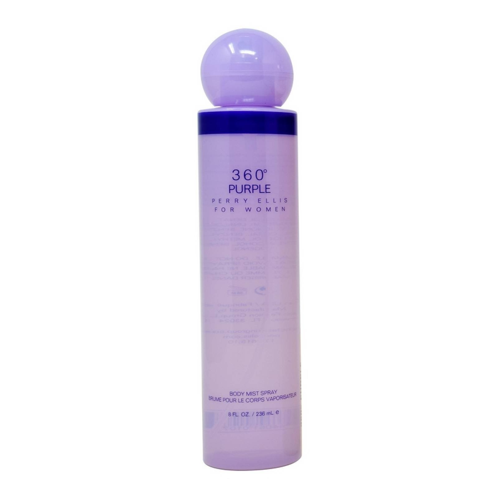 360° Purple 236 ml Body Mist Spray de Perry Ellis