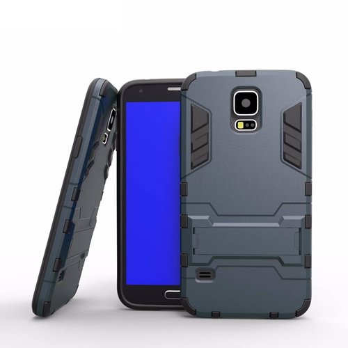Funda Case + Cristal Galaxy S5 SM-G900M Protector Uso Rudo Iron Bear